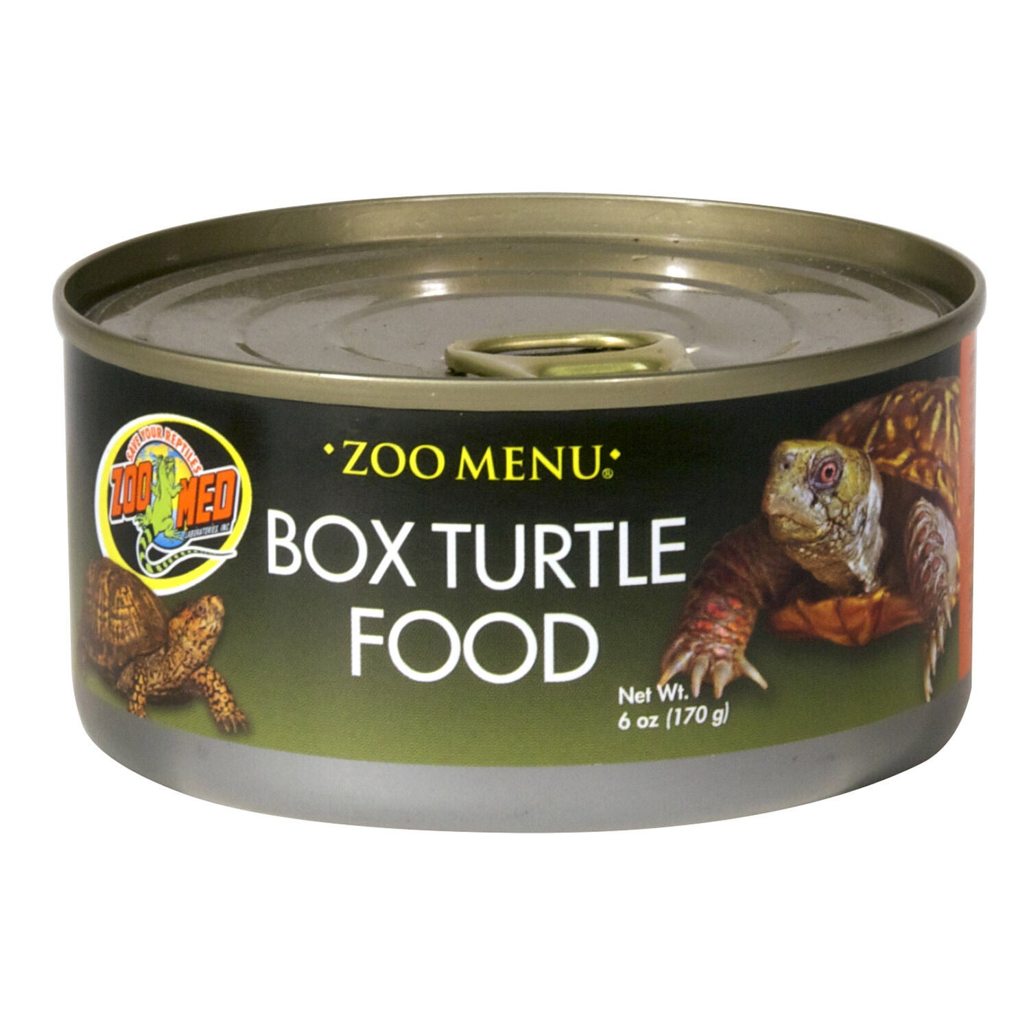 Zoo Med Box Turtle Canned Wet Food, 6Oz