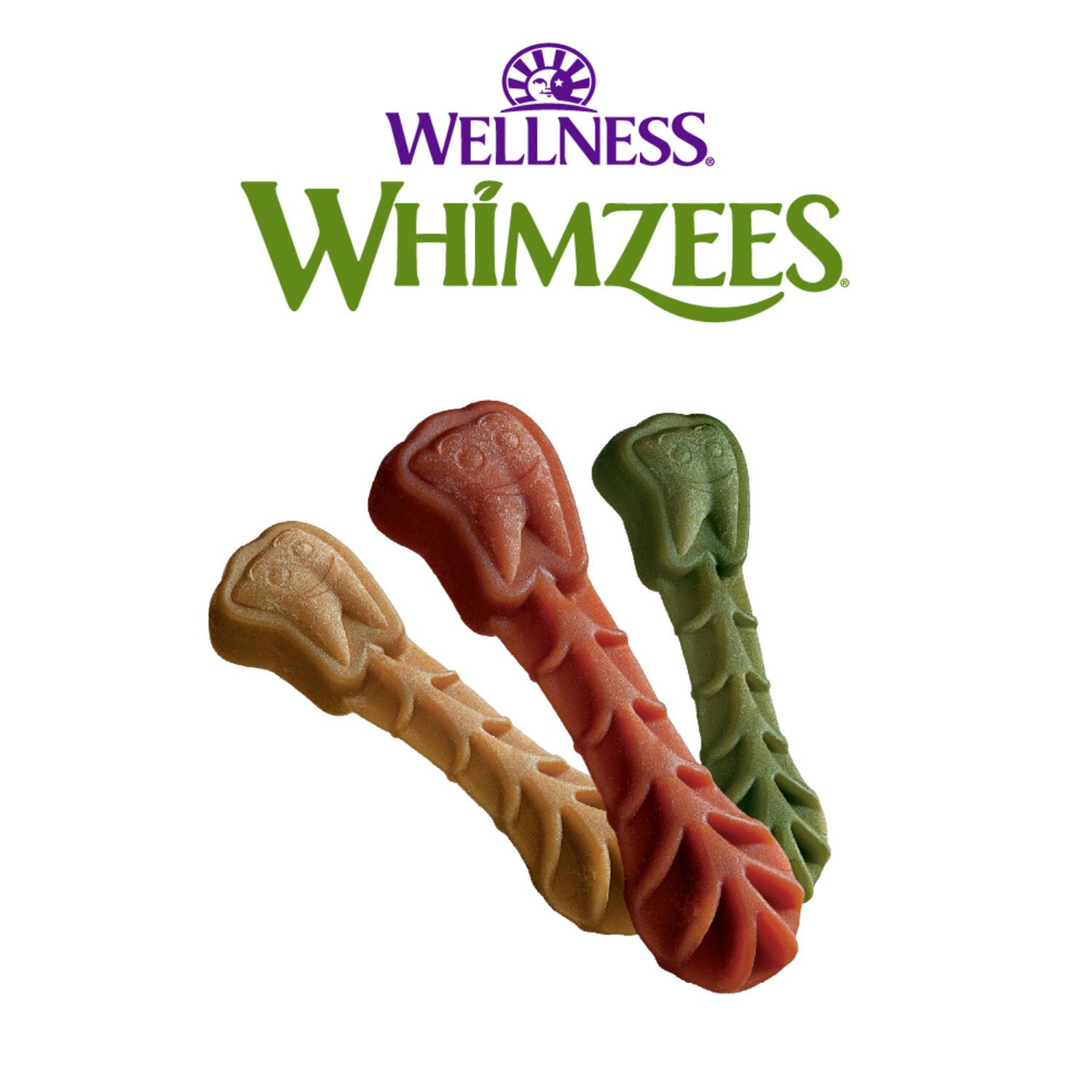 Whimzees Brushzees Natural Grain-Free Dental Dog Treats, Extra Small, 1 Count