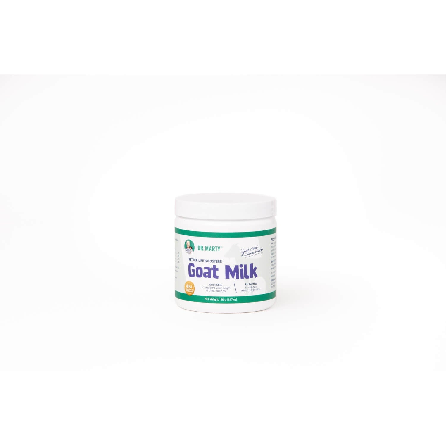 Dr. Marty Better Life Boosters Dehydrated Goat Milk Dog Food Supplement