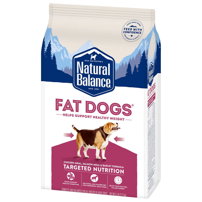 Natural Balance Fat Dogs Low Calorie Dry Dog Food image number 1