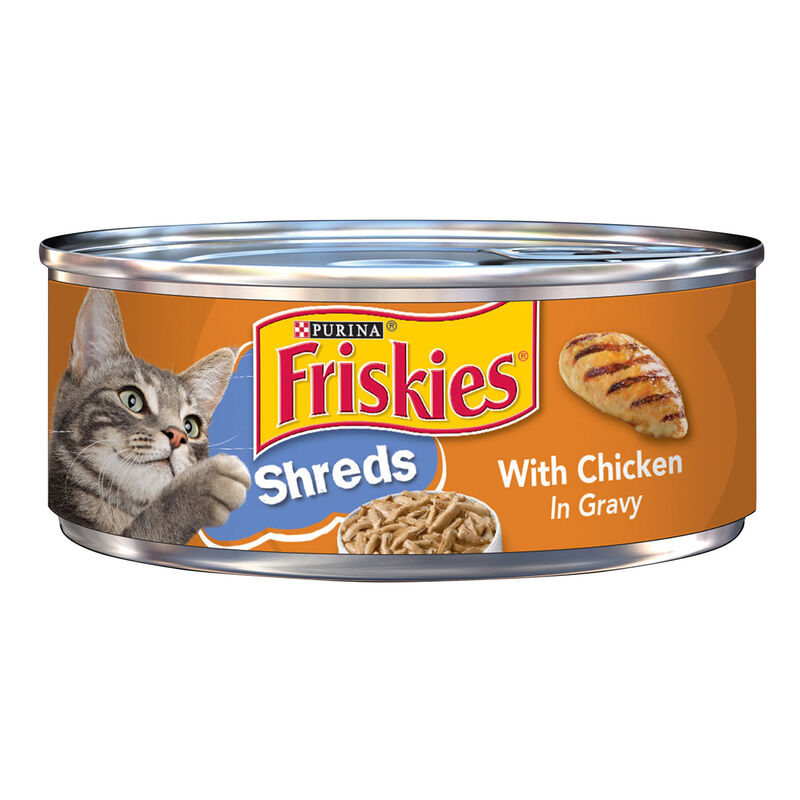 Shreds With Chicken In Gravy Cat Food image number 1