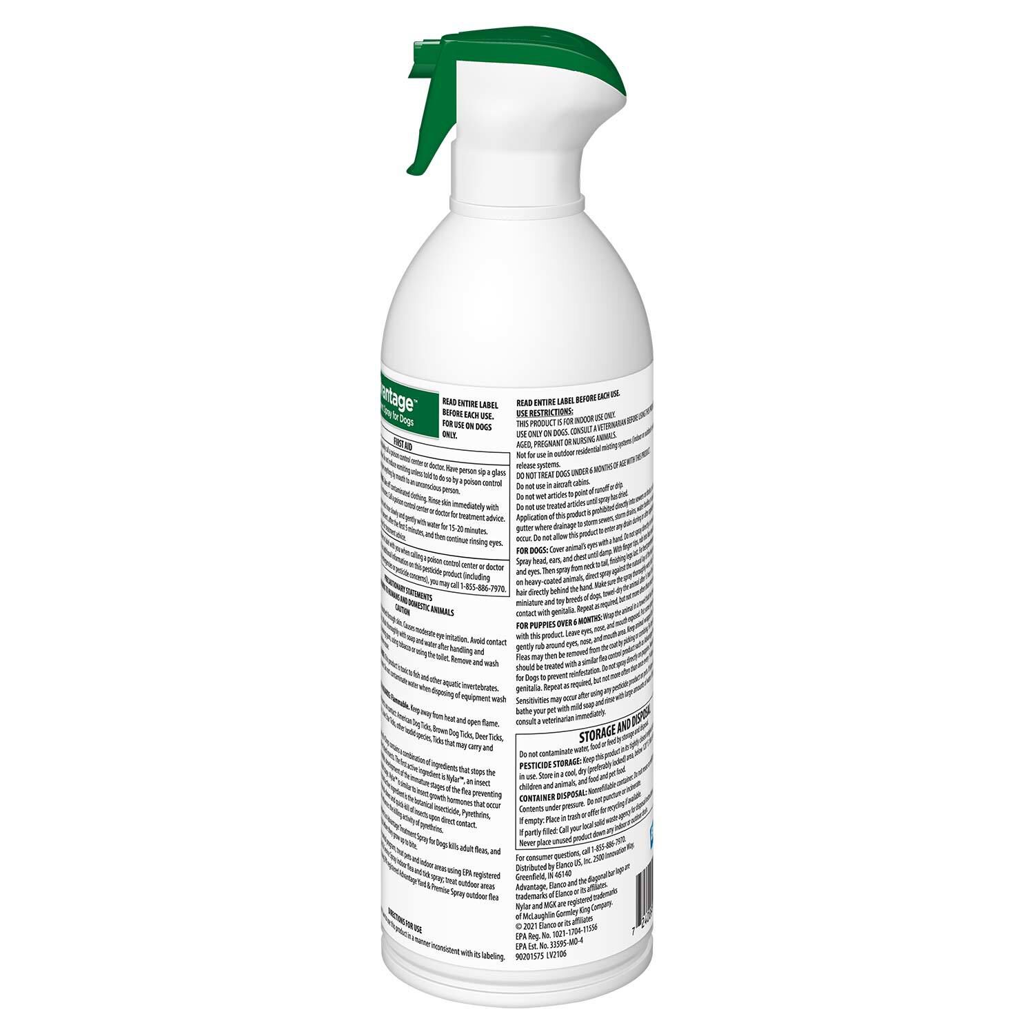Advantage Flea & Tick Spray For Dogs