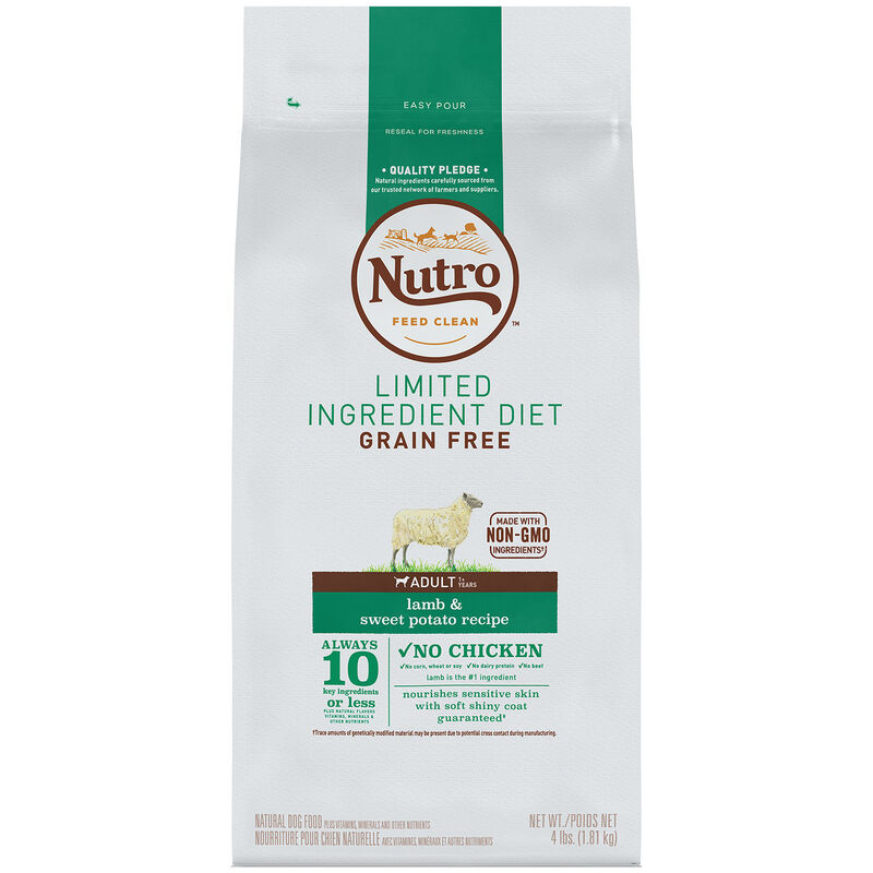 Nutro Limited Ingredient Diet Adult Lamb & Sweet Potato Recipe Dog Food image number 1