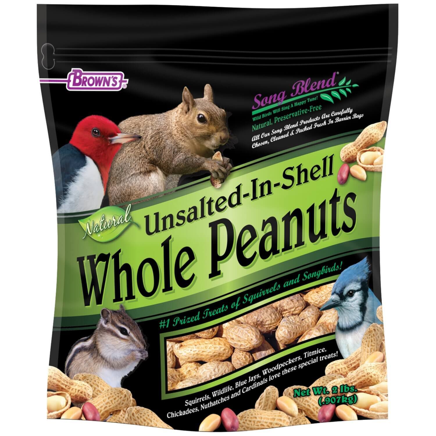 Brown's Song Blend Whole In Shell Peanuts