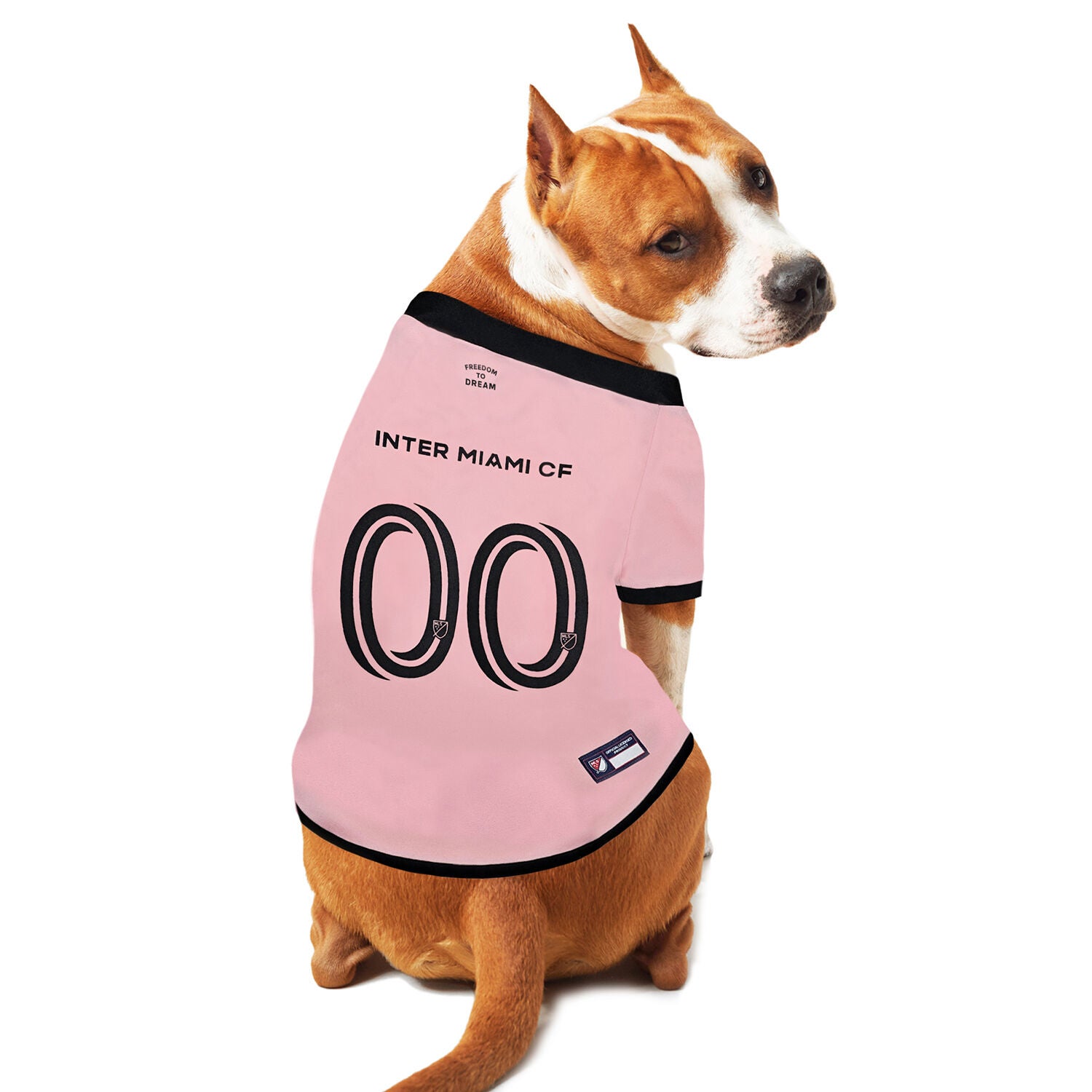 Pets First Inter Miami Soccer Mesh Dog Jersey