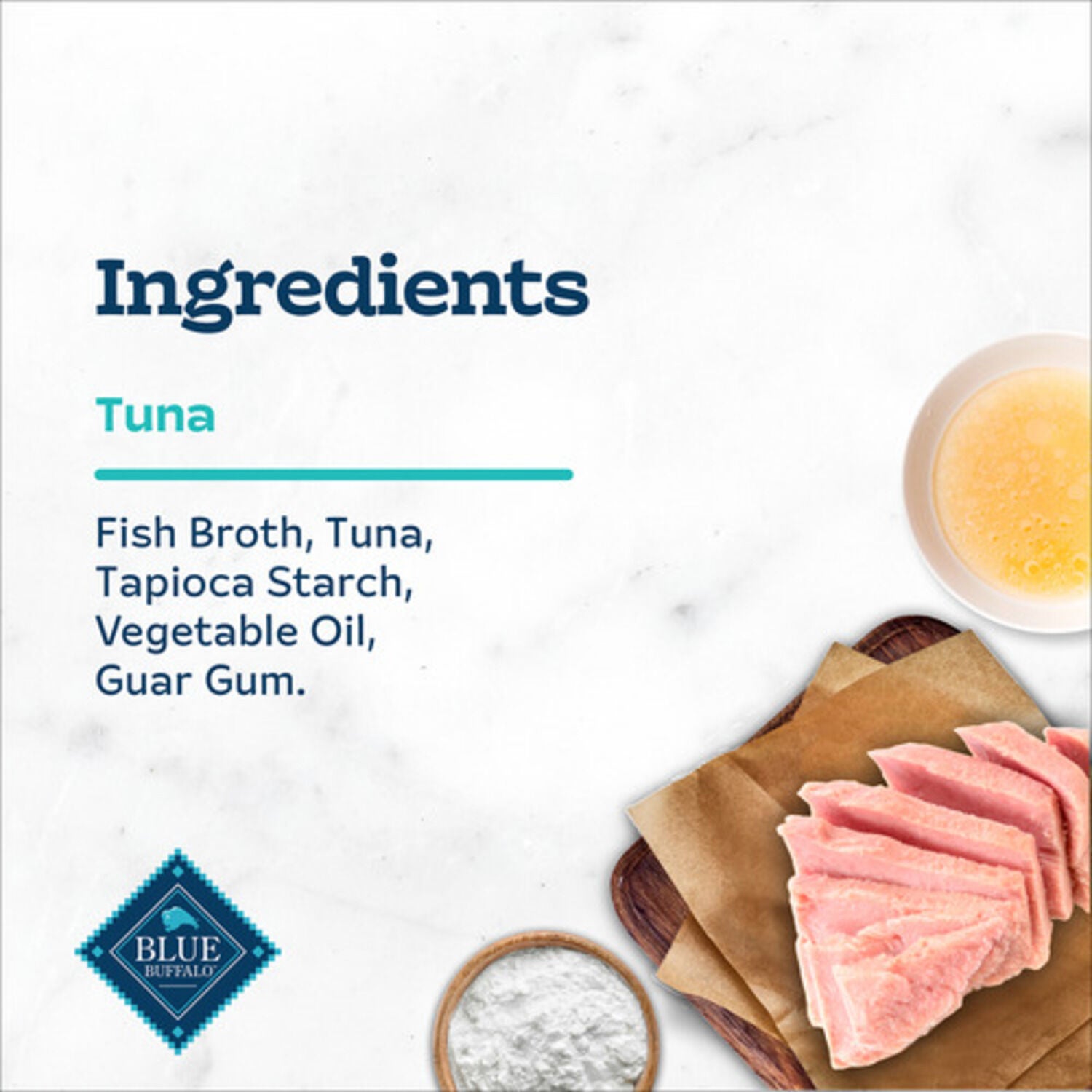 Blue Buffalo Blue Tastefuls Tuna Adult Cat Natural Puree, 3-Oz