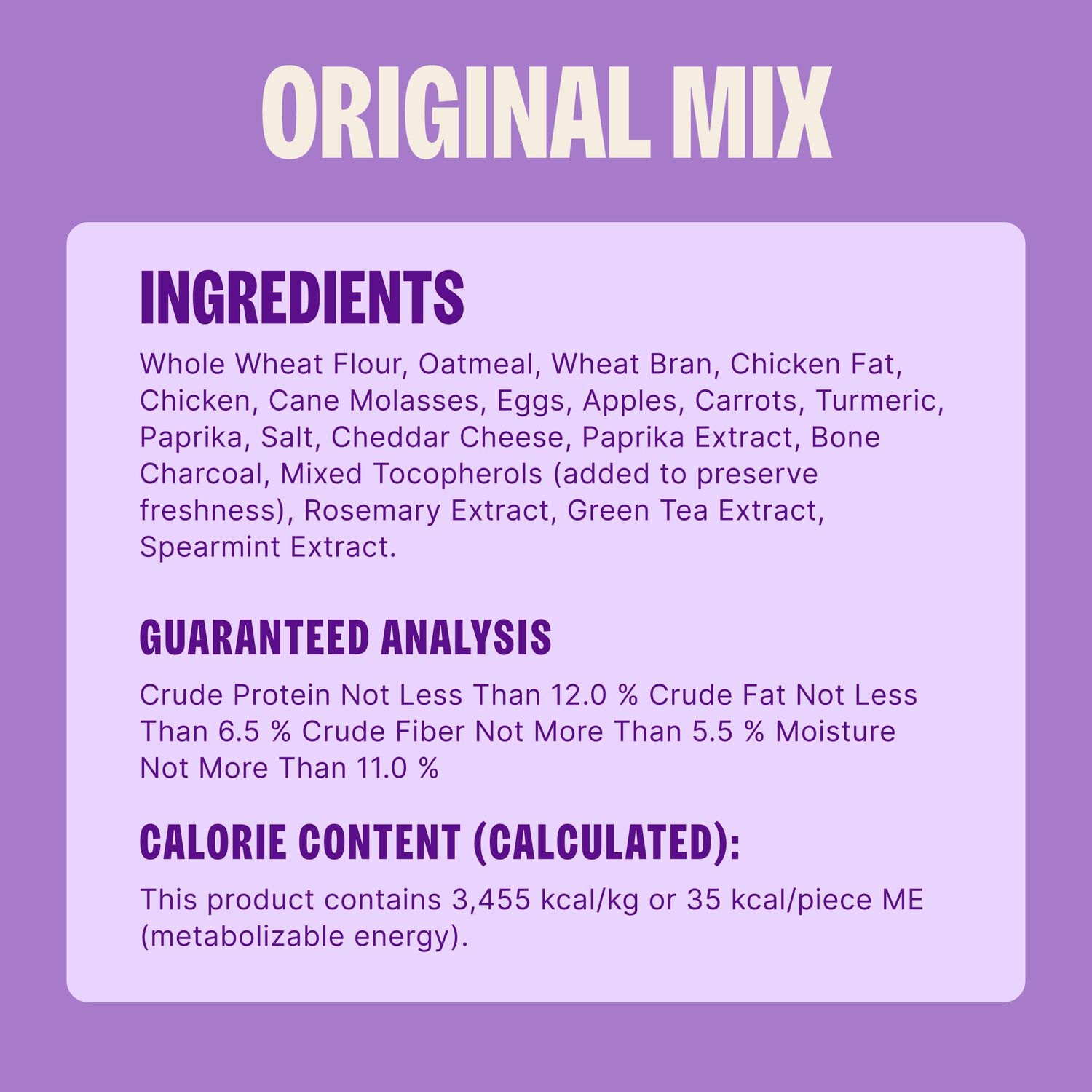 Old Mother Hubbard By Wellness Original Mix Crunchy Biscuits Small Dog Treats, 6-Lb