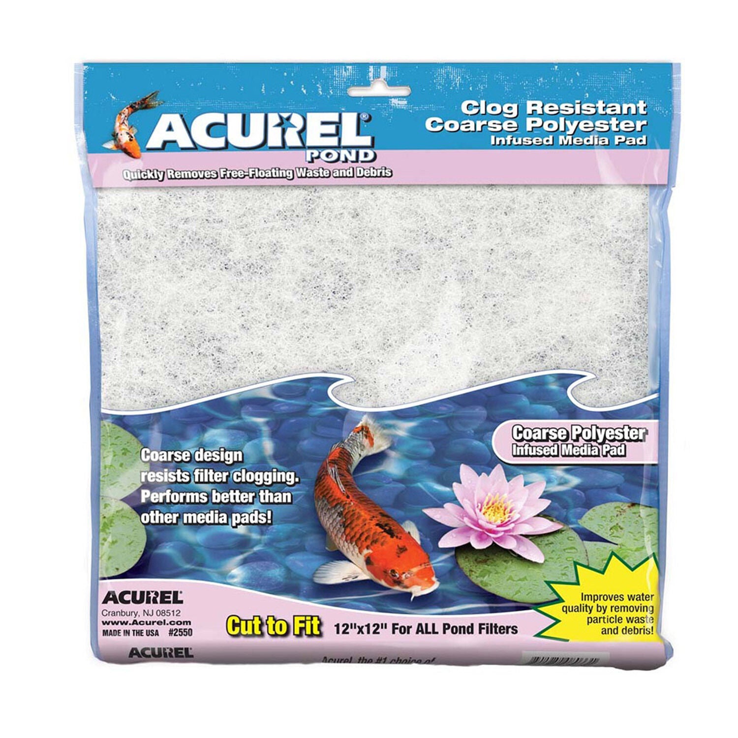 acurel filter pads
