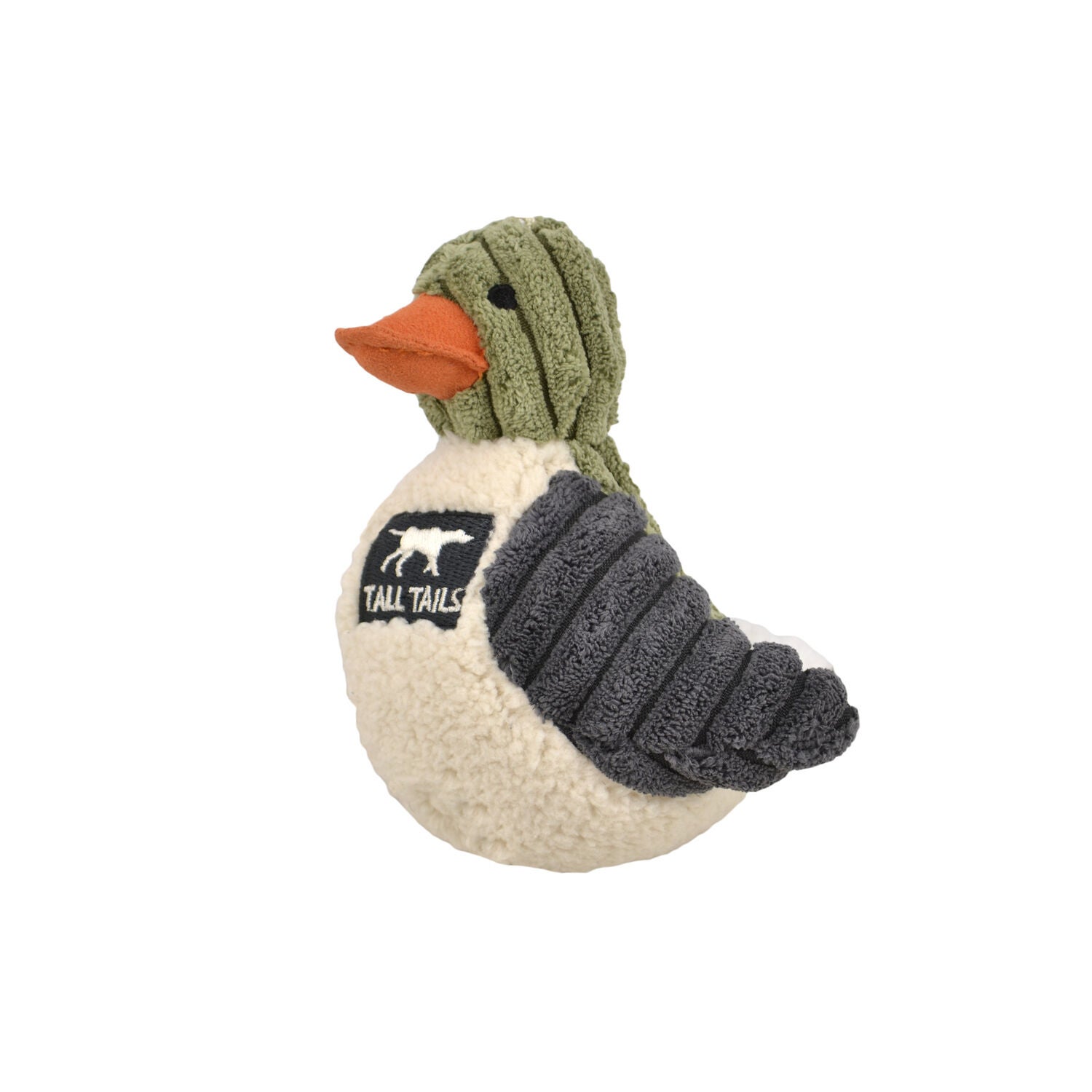 Tall Tails Duckling With Squeaker Plush Dog Toy