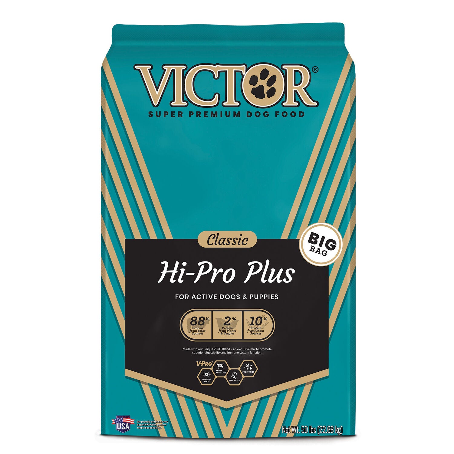 Victor Classic Hi-Pro Plus Dry Dog Food, 15-Lb