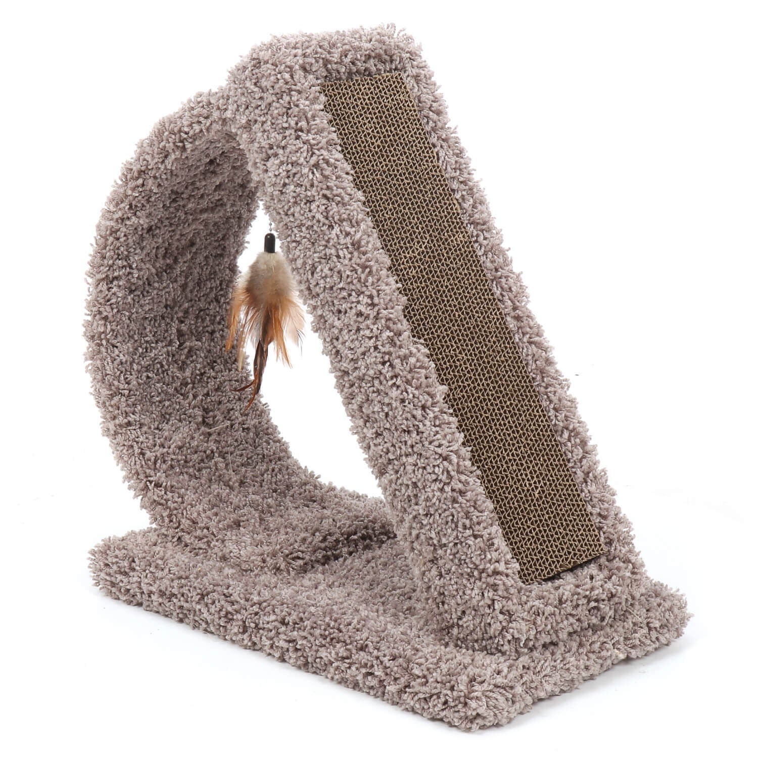 Scratch Tunnel W Corrugate Cat Tree