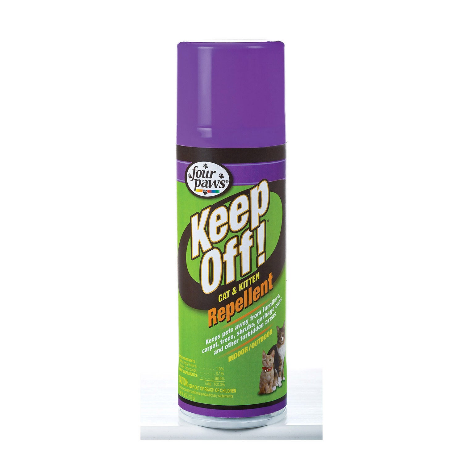 Four Paws Keep Off! Indoor/Outdoor Cat & Kitten Repellent