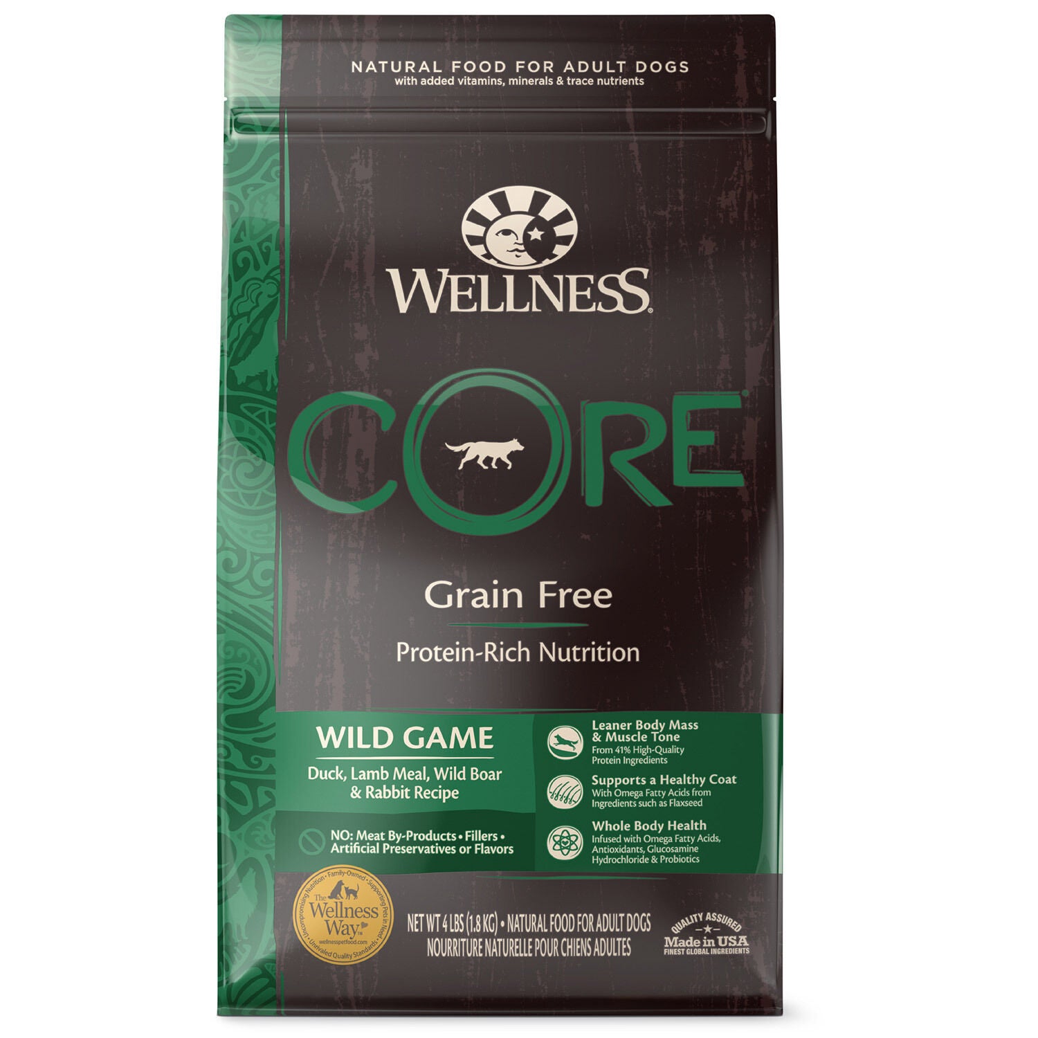Wellness core deals diet dog food