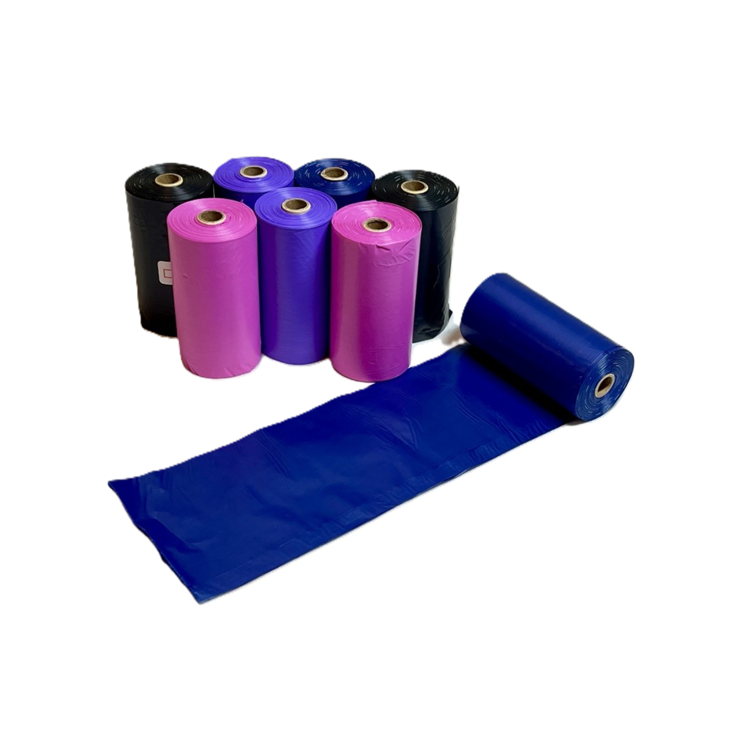 Aristopet Extra Thick Lavender Scented Dog Poop Bags, Rainbow Colors, 8-Rolls