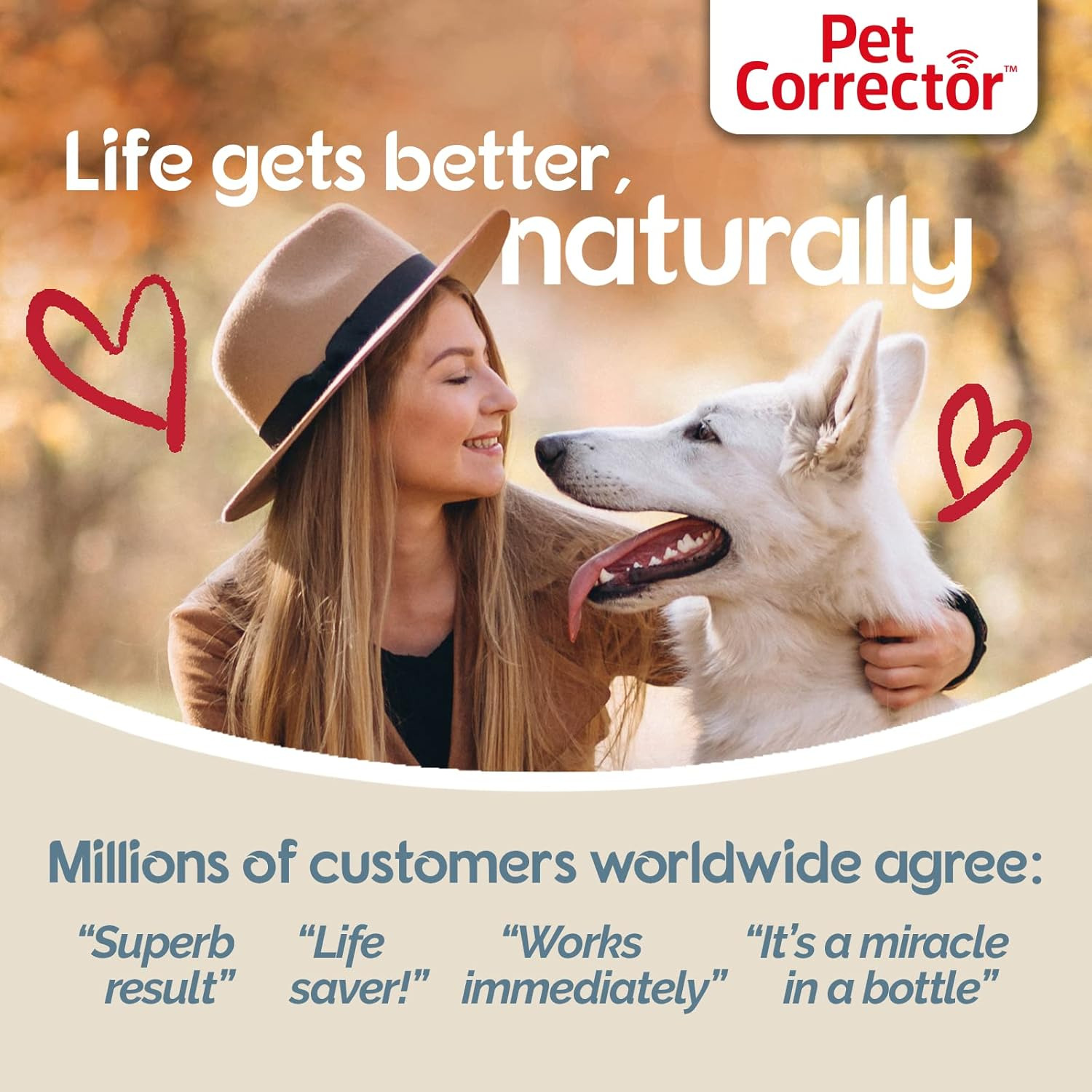 Company Of Animals Pet Corrector Dog Bark Deterrent Spray, 6.35-Oz