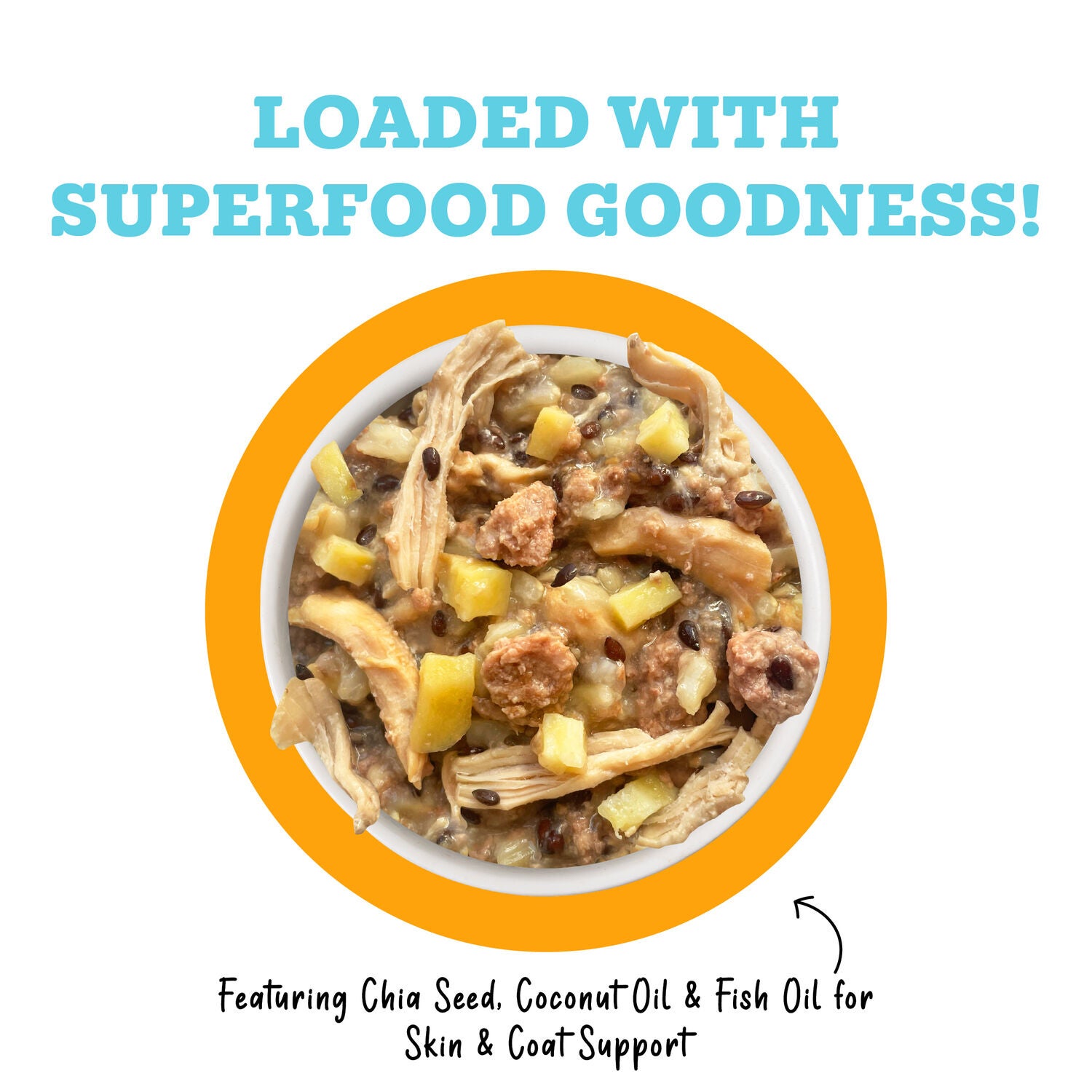 Weruva Awesome Shiny Chicken Breast And Brown Rice Recipe With Flaxseed Wet Dog Food, 6-Oz