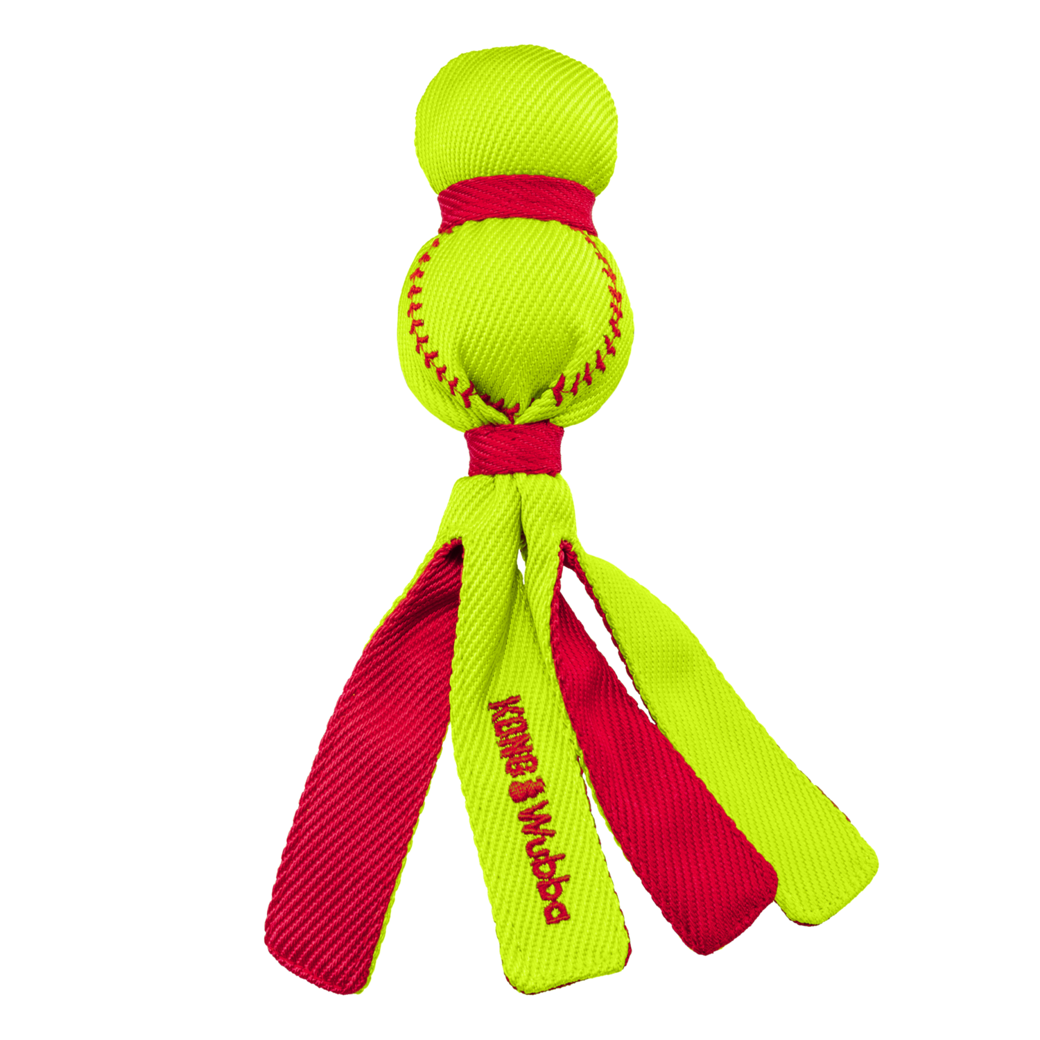Kong Wubba Sport Ball Tug Dog Toy, Small
