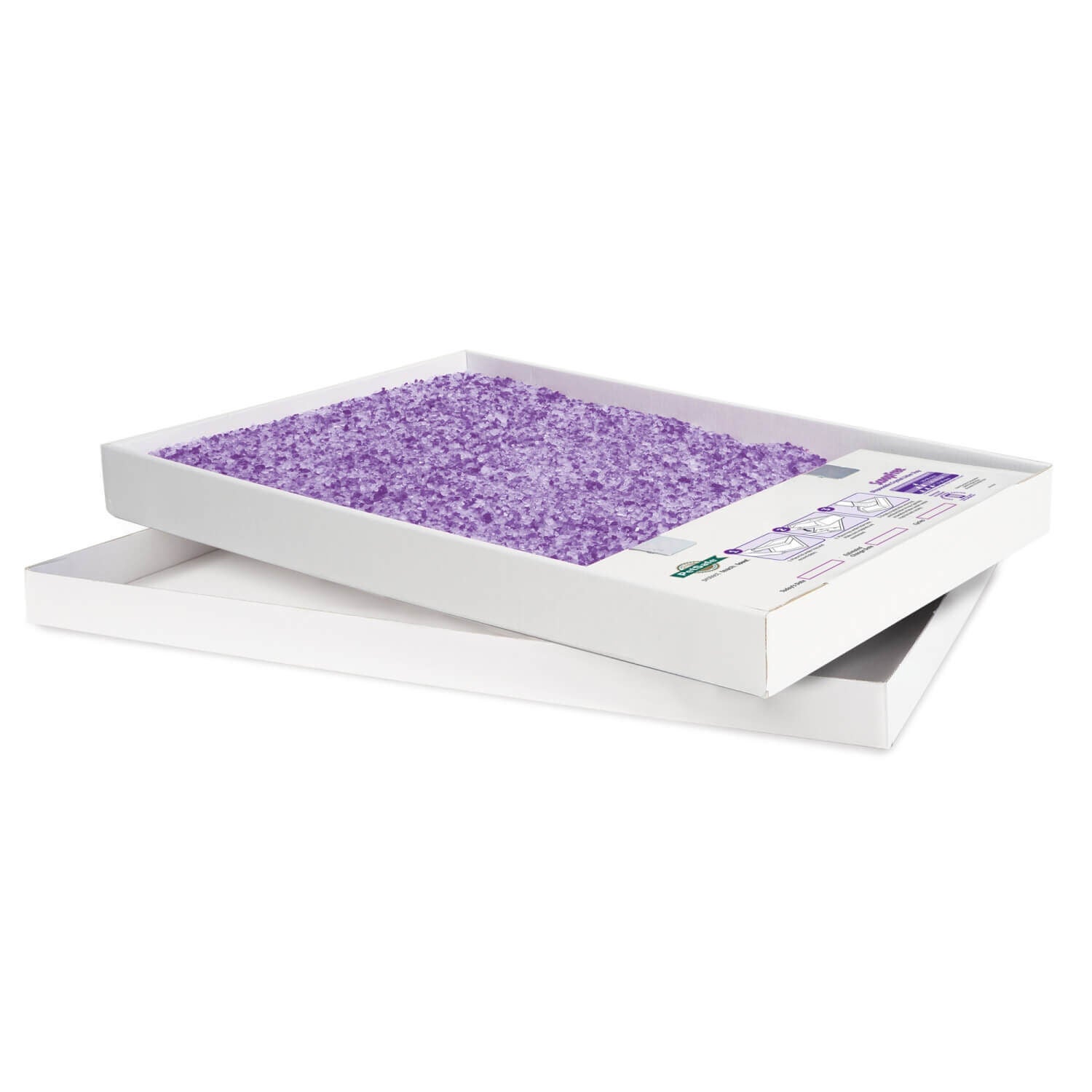 Petsafe&reg; Scoopfree&reg; Complete Disposable Crystal Cat Litter Trays, Lavender