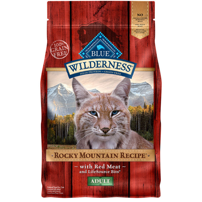 Wilderness Rocky Mountain Adult Recipe With Red Meat Cat Food image number 1