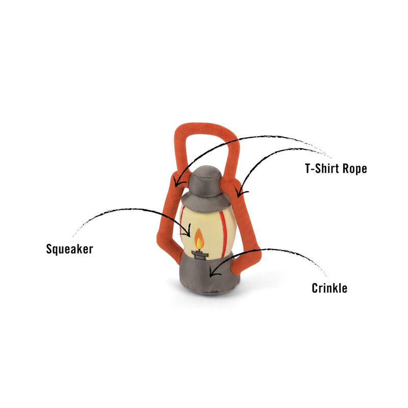 Lantern Plush Dog Toy