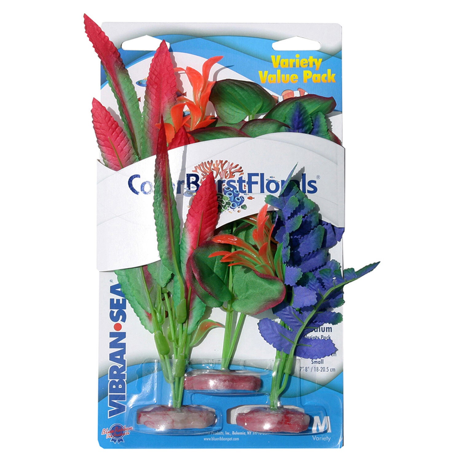 Blue Ribbon Color Burst Florals Plant Assortment Aquarium Plant