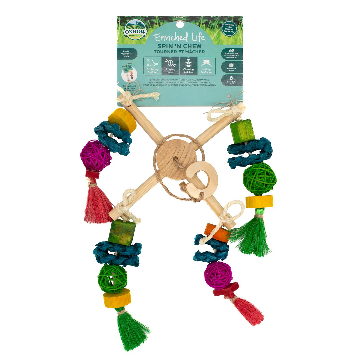 Oxbow Enriched Life Spin 'N Chew Small Animal Chew Toy
