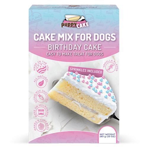 Puppy Cake Dog Cake Mix -  Birthday Cake Flavored With Pupfetti Sprinkles