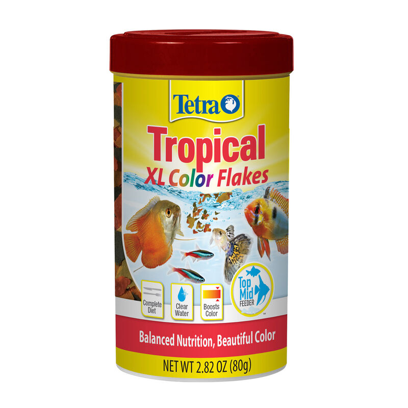 Tropical Xl Color Flakes Fish Food image number 1