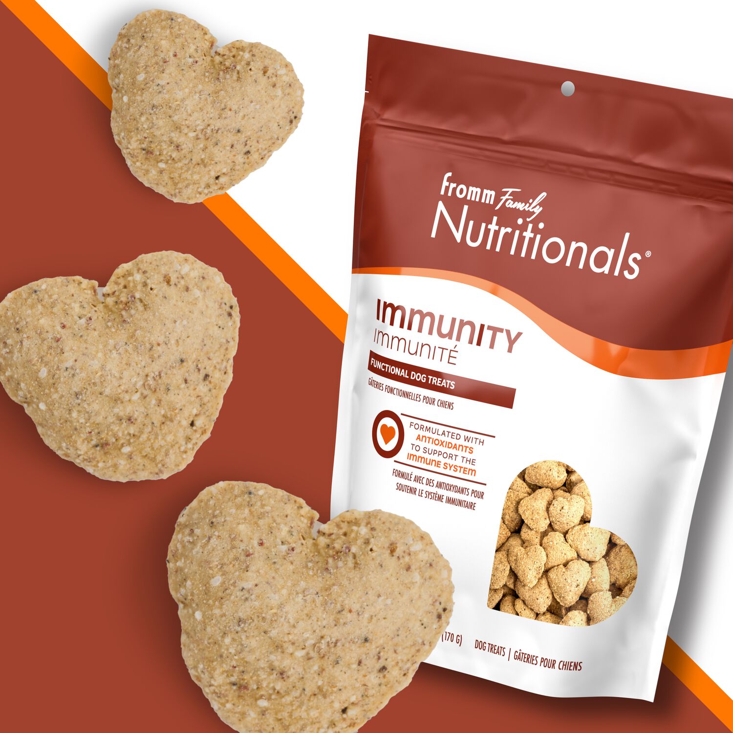 Fromm Nutritionals Immunity Functional Crunchy Dog Treats, 6-Oz