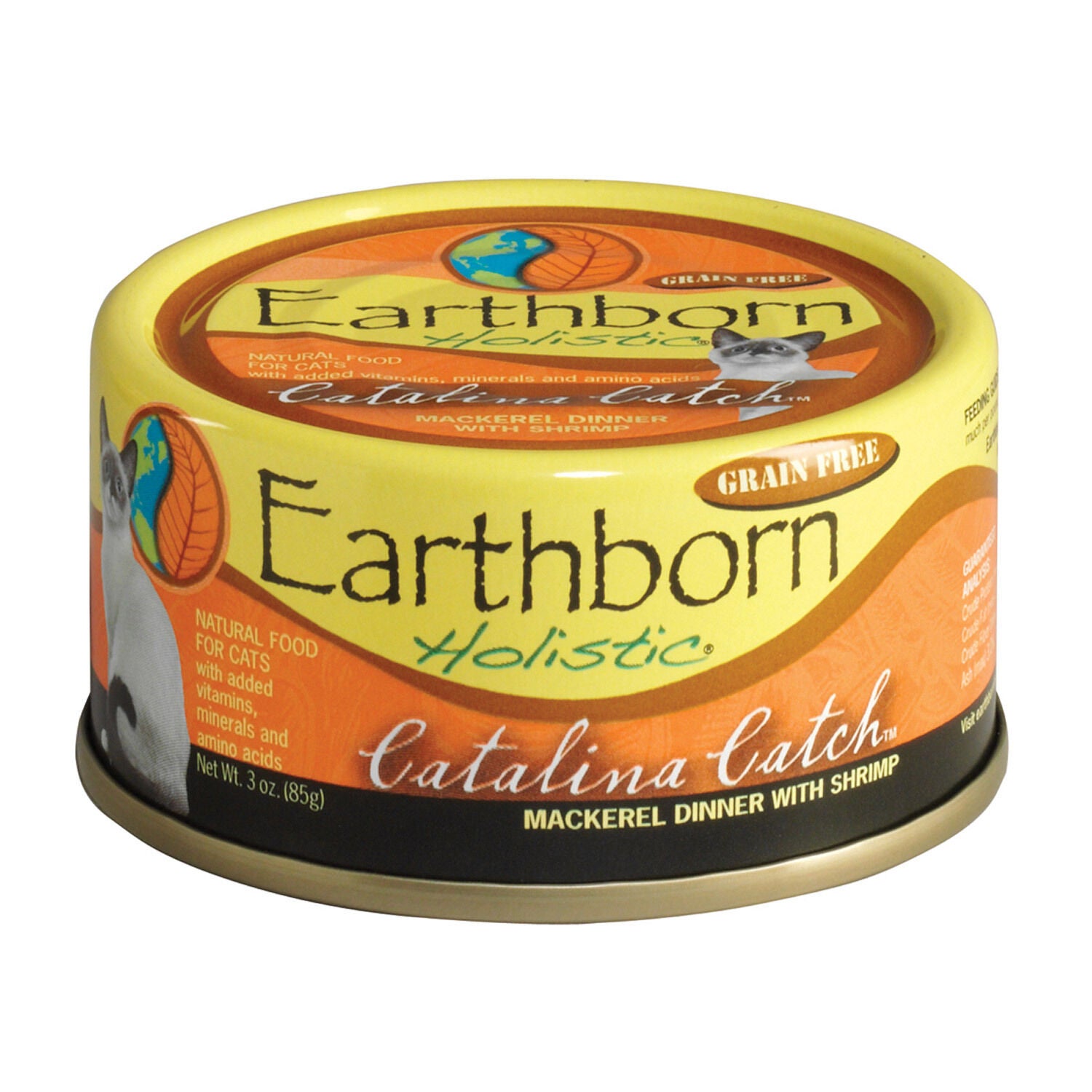 Catalina Catch Mackerel Dinner With Shrimp Cat Food 5.5oz Pet