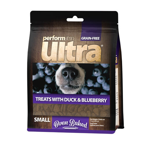 Oven Baked Duck & Blueberry Small Dog Treat