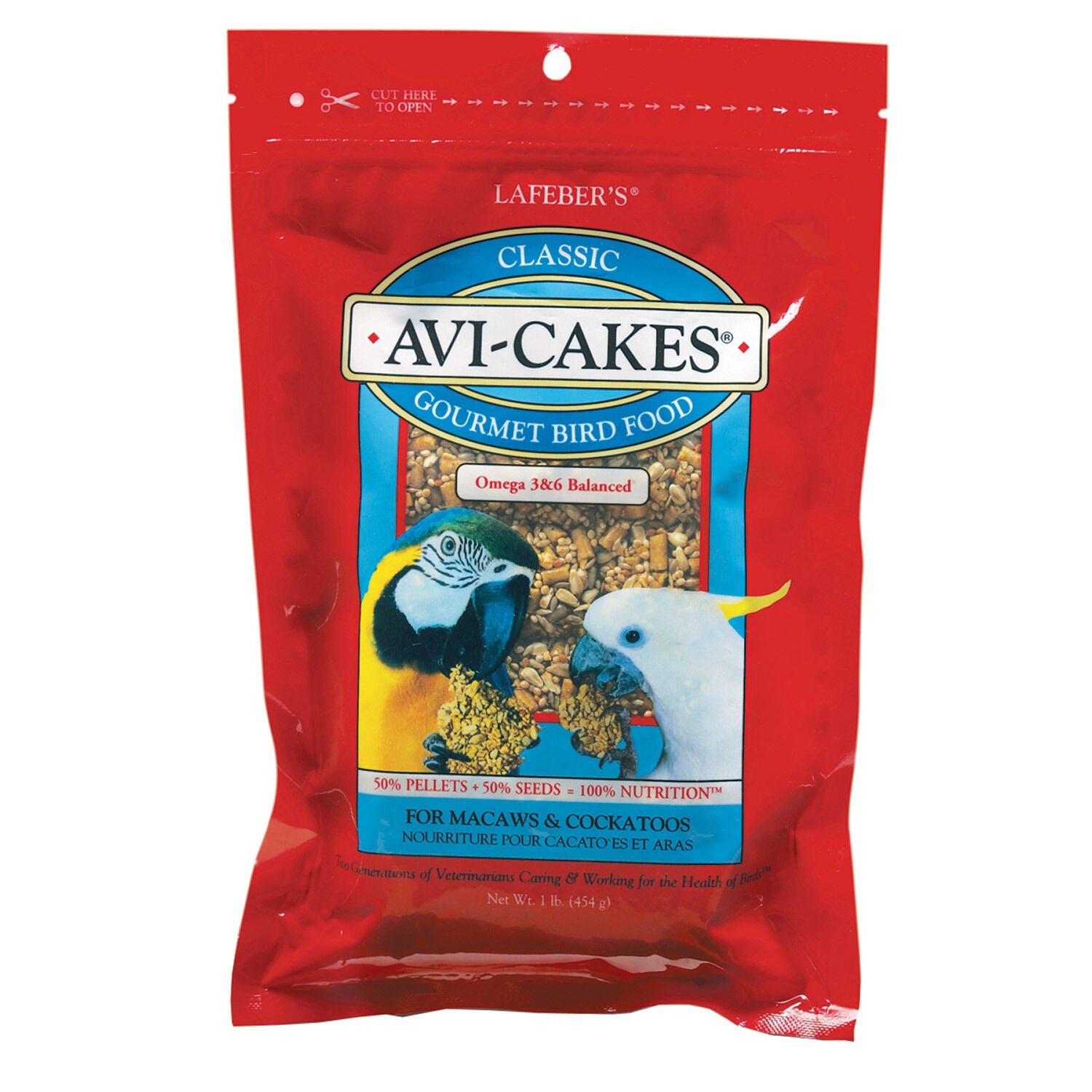 Macaw/Cockatoo Avi-Cakes Bird Food
