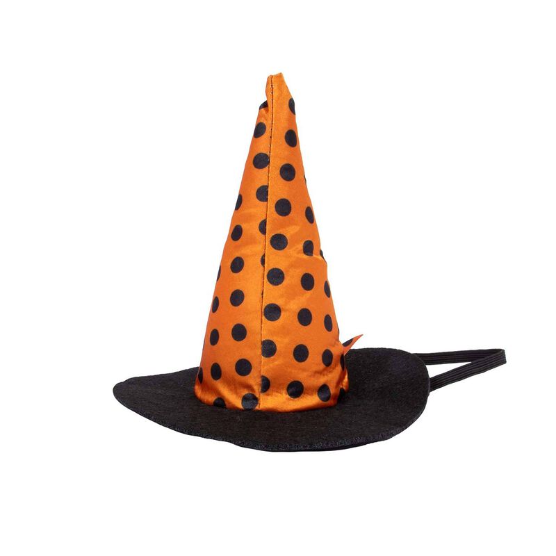 Orange Pumpkin Witch Hat image number 3