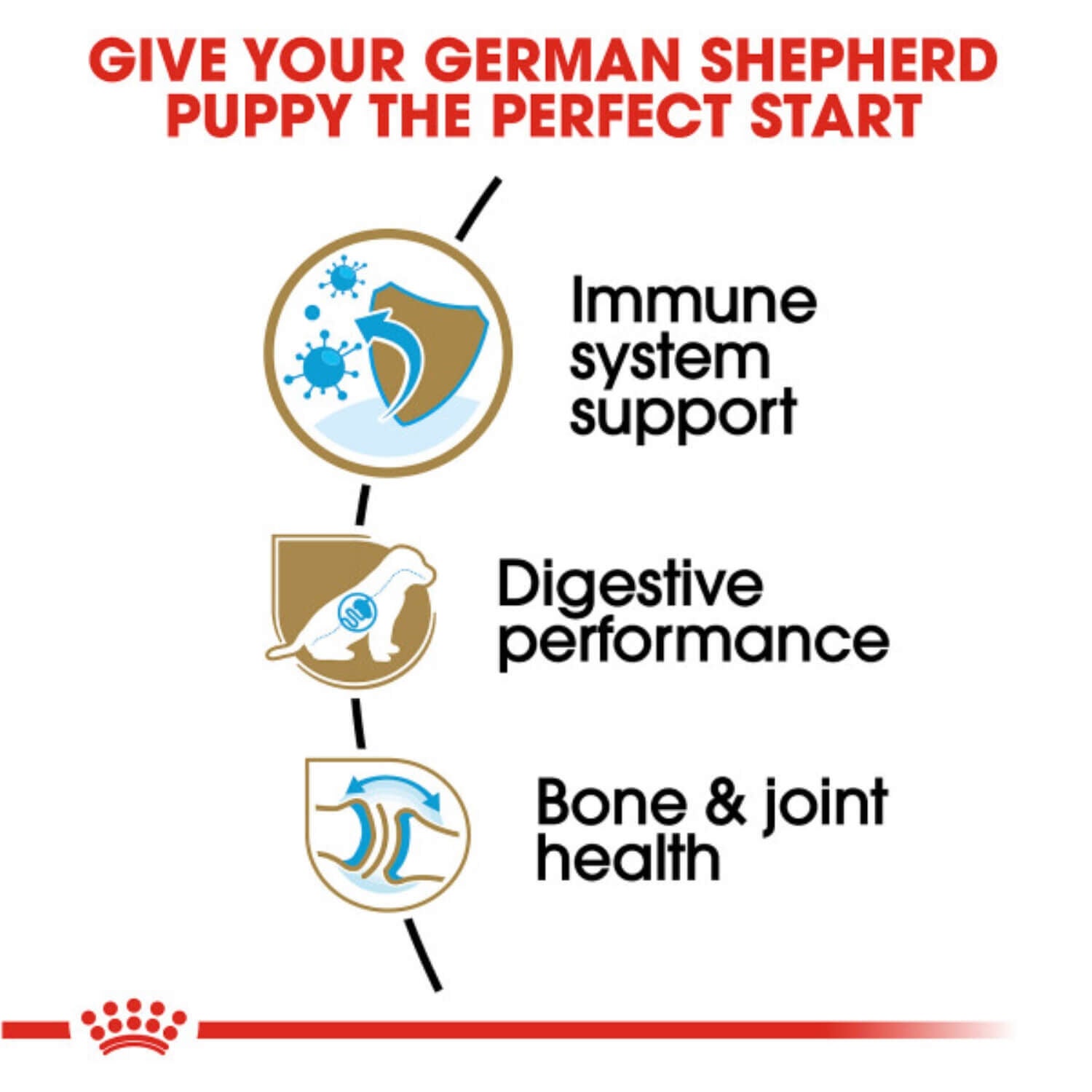 Royal Canin Breed Health Nutrition German Shepherd Puppy Dry Dog Food, 30-Lb Bag