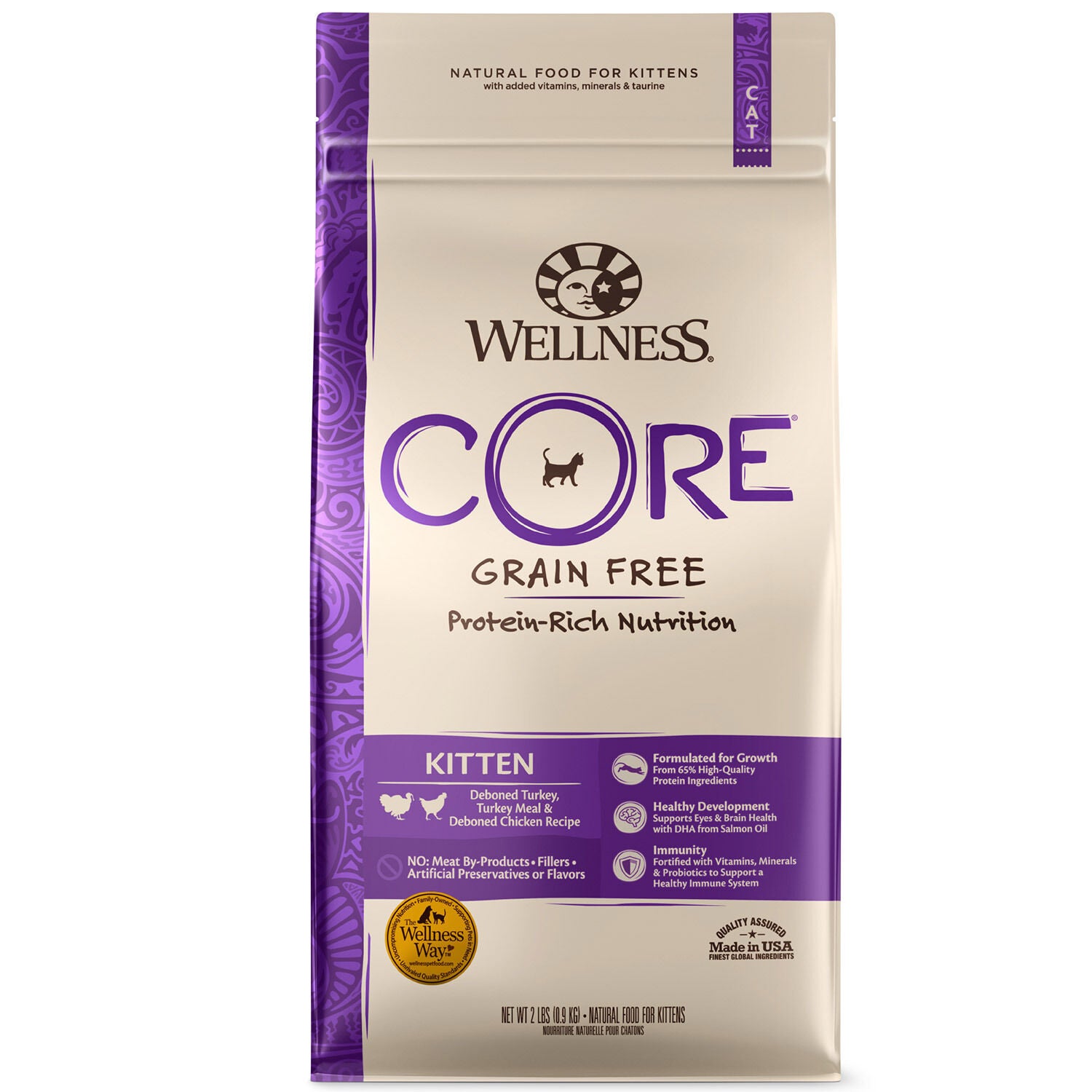 Core Kitten Turkey Whitefish Chicken Cat Food 2lb Pet Supermarket