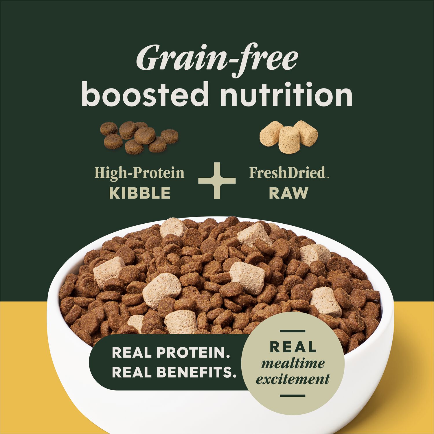 Instinct Raw Boost Grain-Free Recipe With Freeze-Dried Raw Chicken Dry Dog Food, 20-Lb Bag