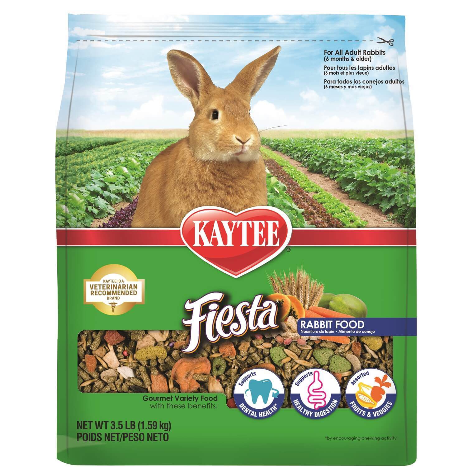 Kaytee Fiesta Rabbit Food Pet Supermarket