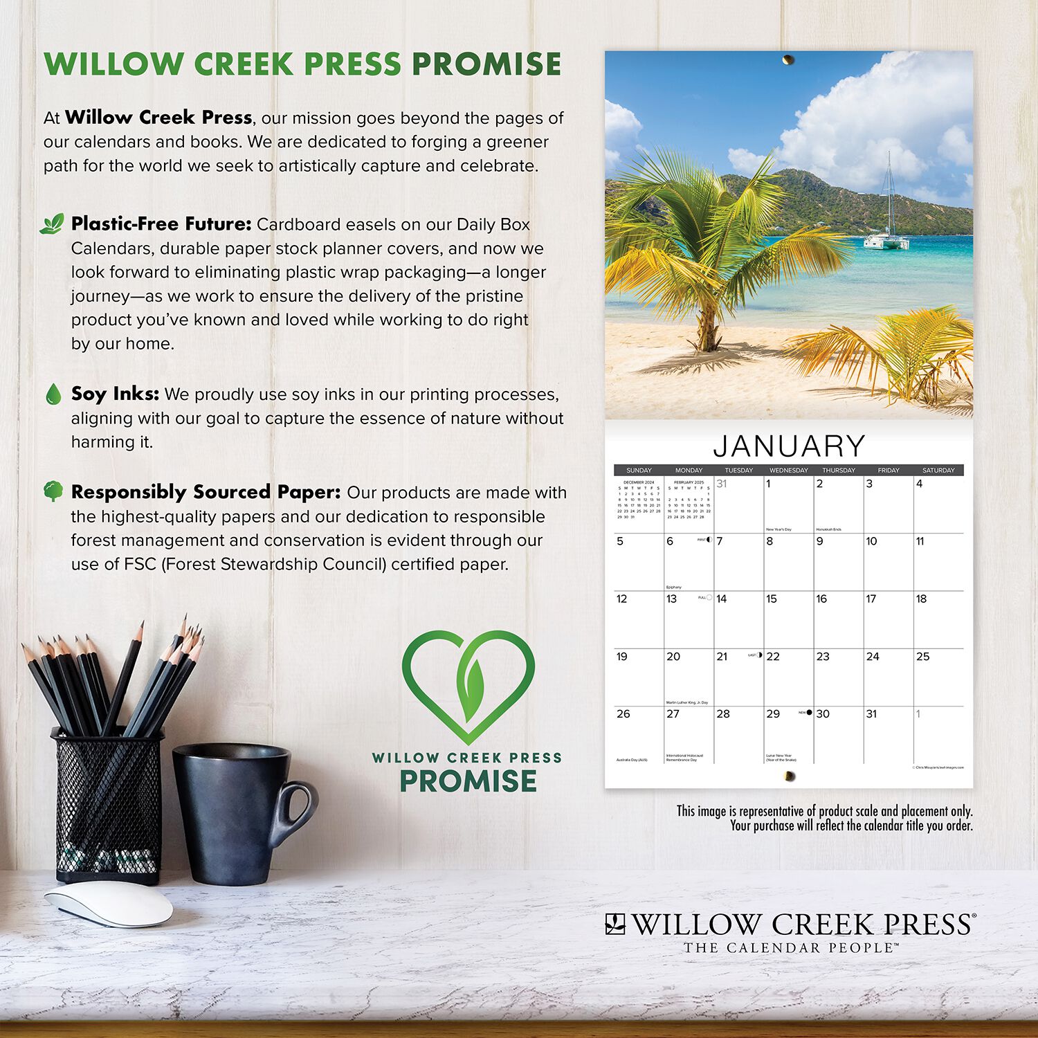 Willow Creek Press Just Goldens 2027 Wall Calendar