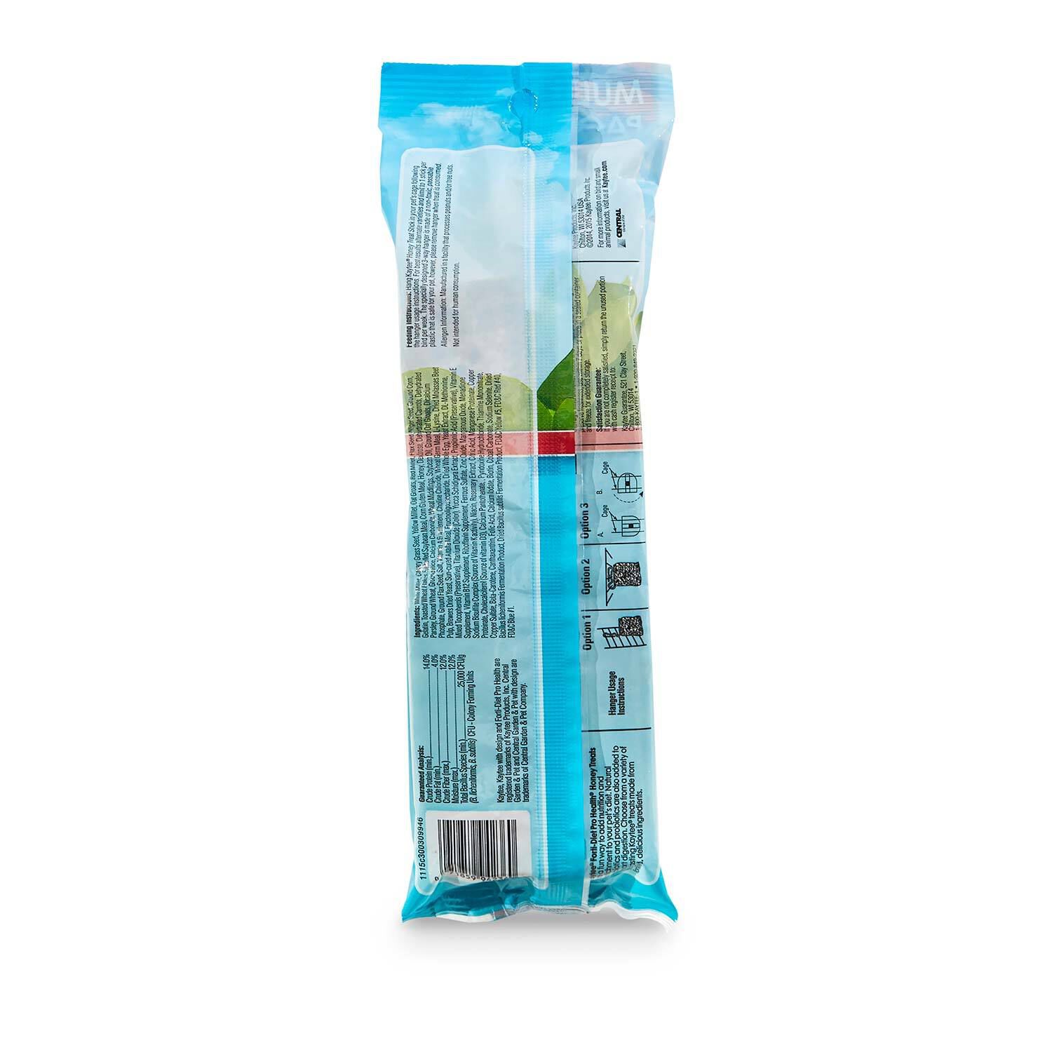 Kaytee Parakeet Treat Stick Honey Flavor Bird Treat