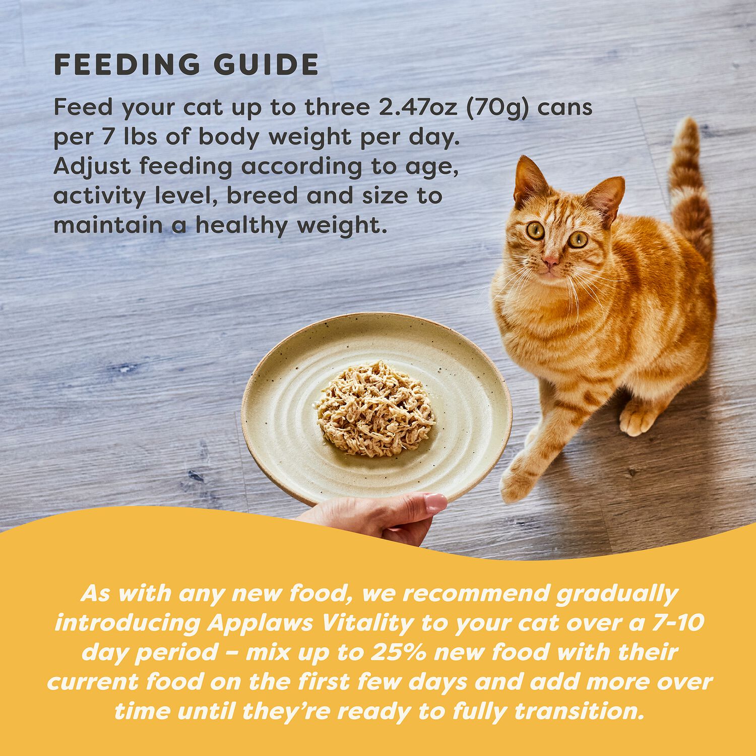 Applaws&trade; Vitality Natural Wet Cat Food With Added Vitamins & Minerals, Chicken Breast In Broth, 2.47-Oz