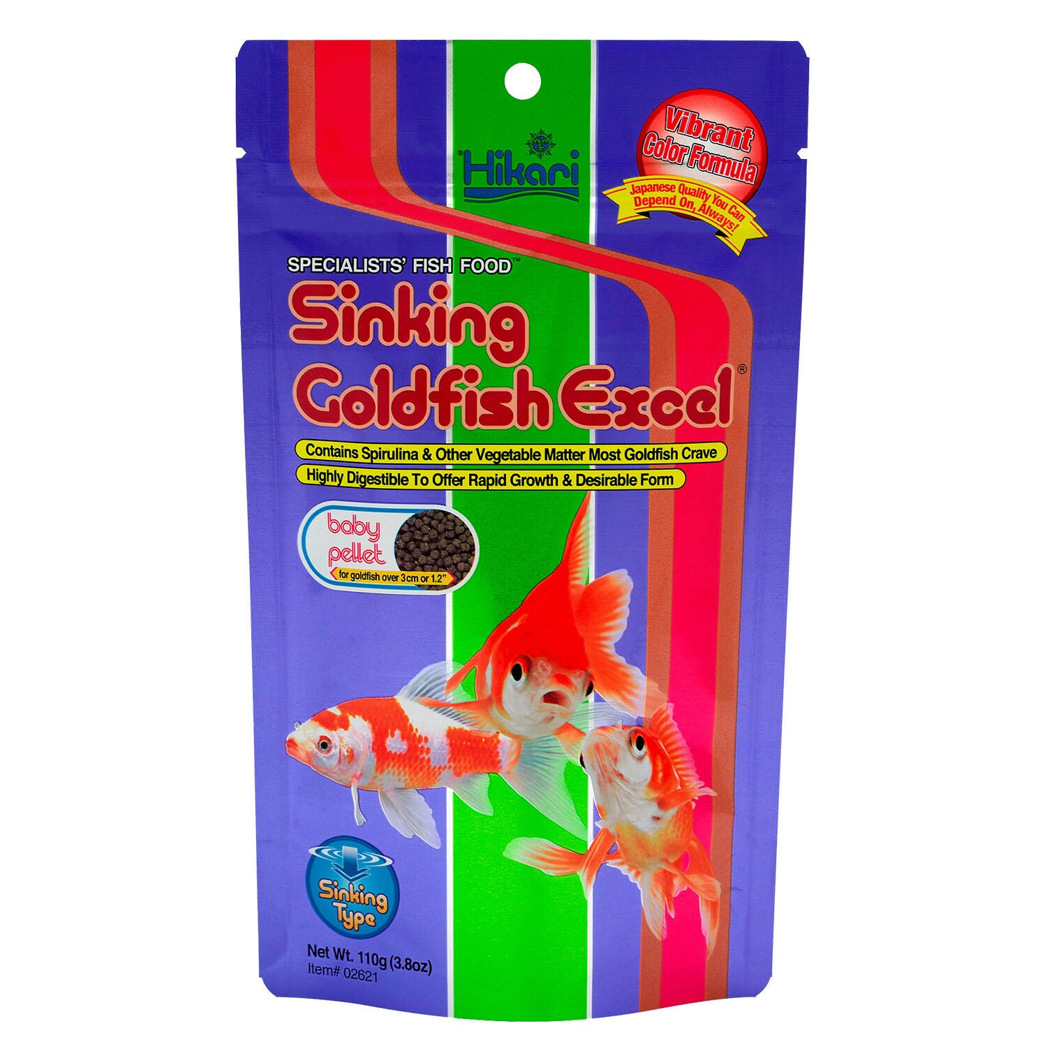 Hikari Sinking Goldfish Excel Fish Food Pet Supermarket