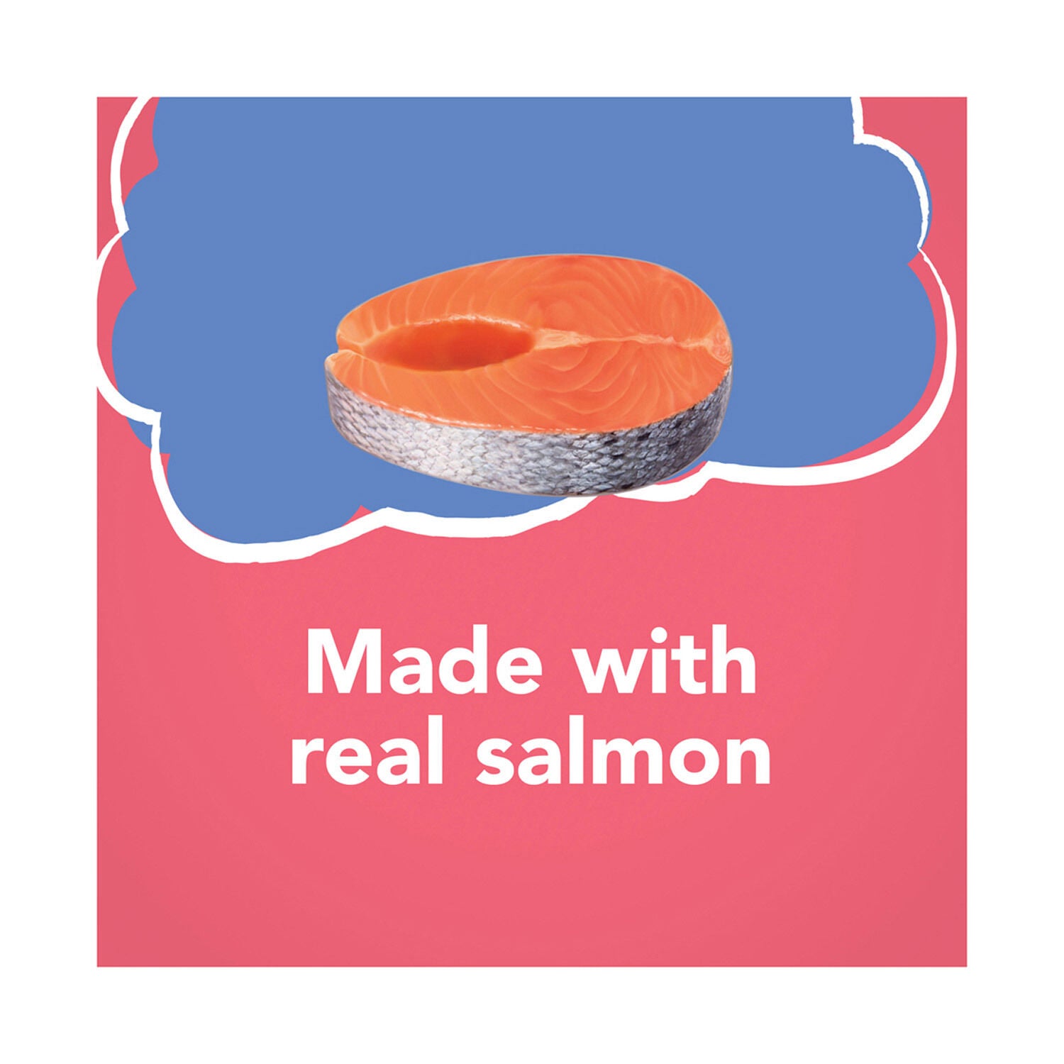 Friskies Wet Cat Food, Shreds With Salmon In Sauce - 5.5 Oz