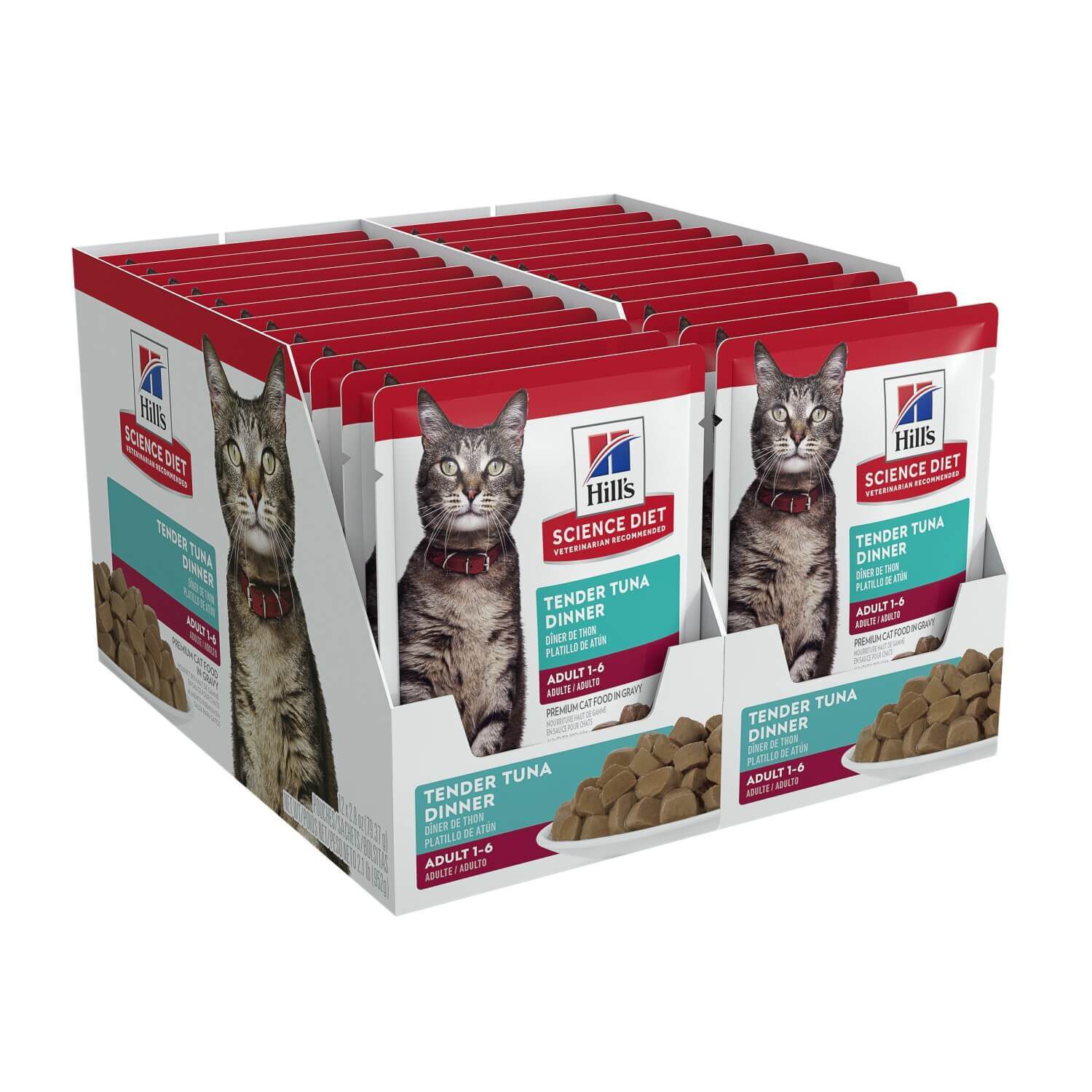 Hill's Science Diet Adult Tender Tuna Dinner Wet Cat Food