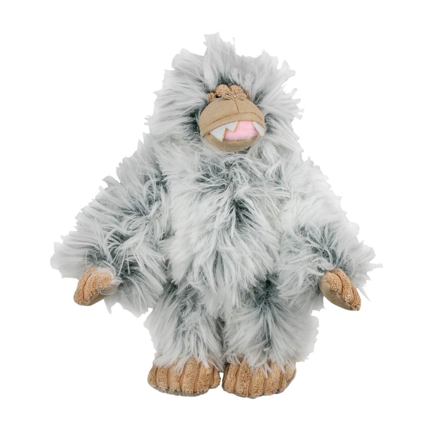 Tall Tails Mini Yeti With Squeaker Plush Dog Toy, 7