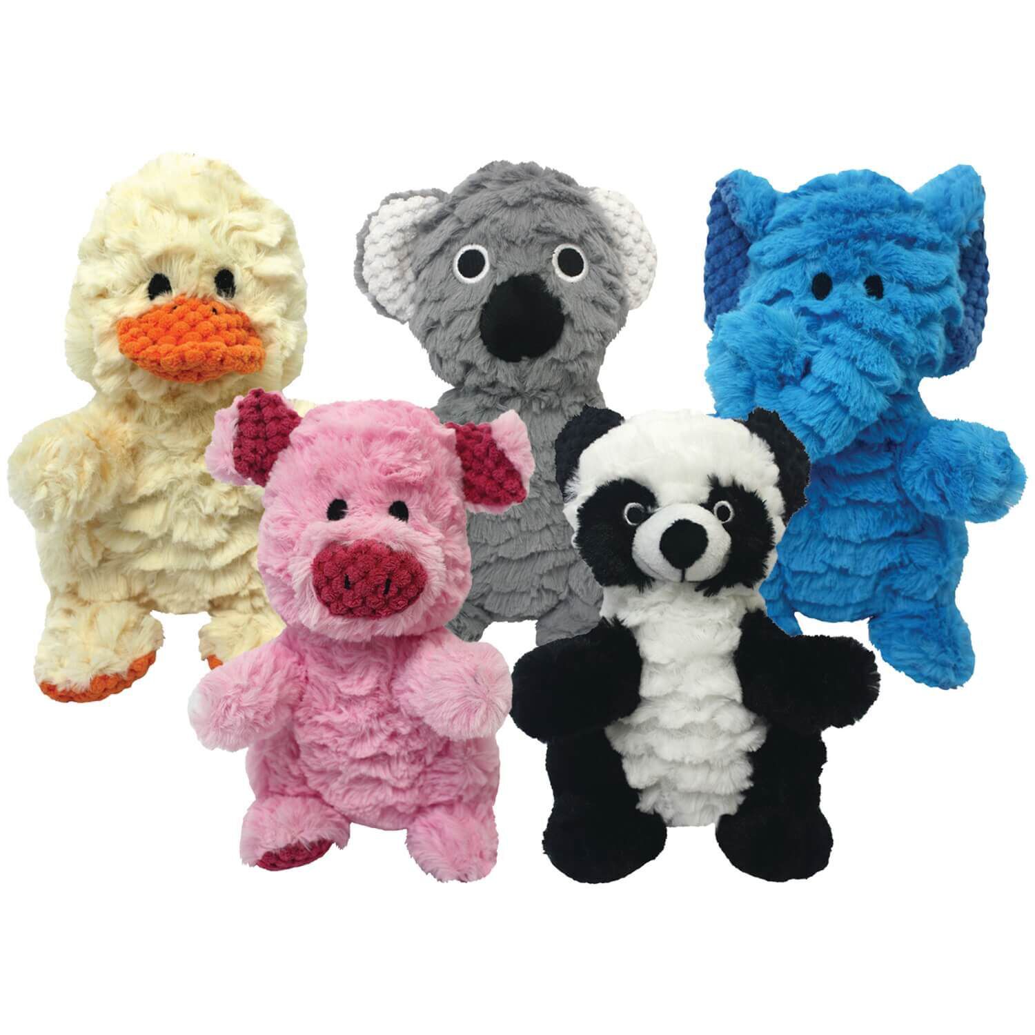 Multipet Wrinkleez Soft & Squeaky Dog Toy, 9In - Assorted, 1 Each