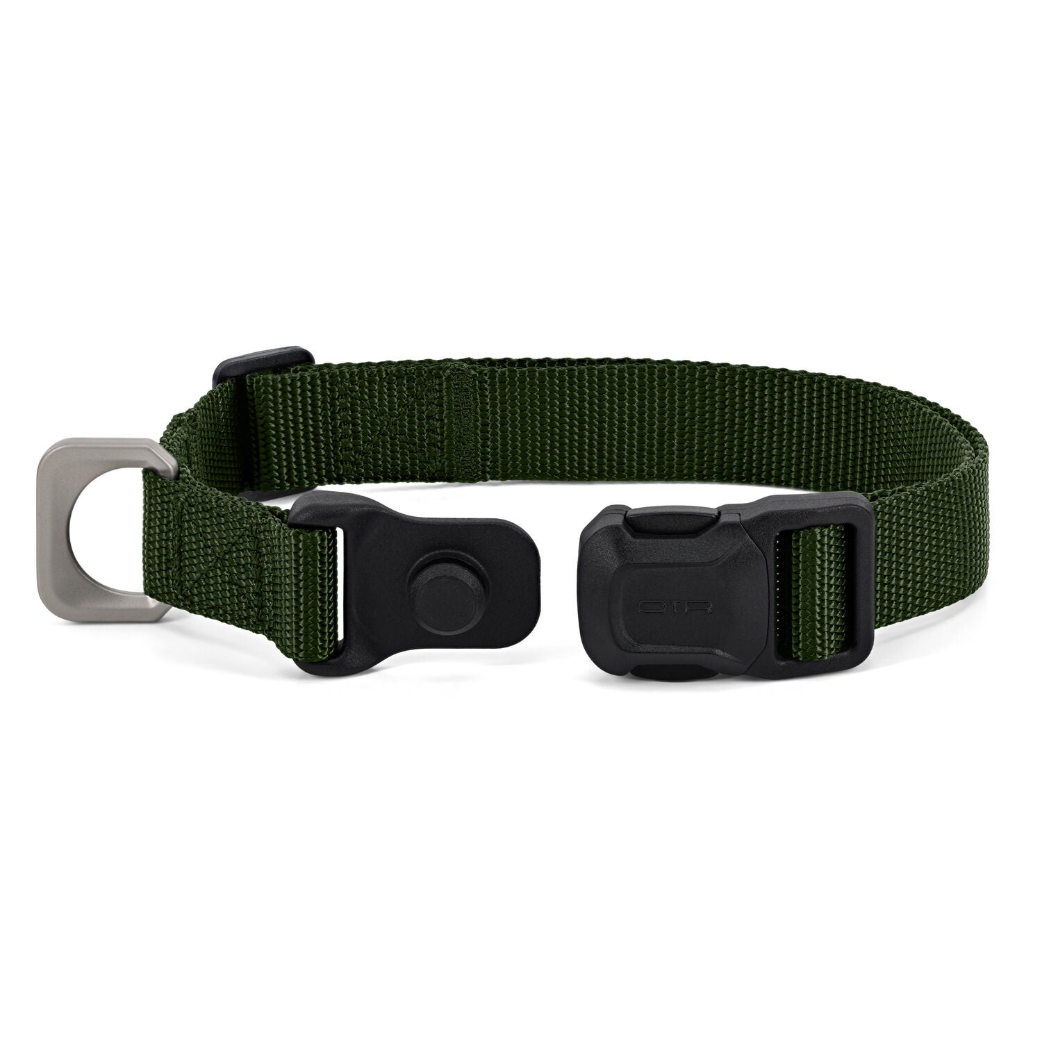 Otr Durable Magnetic Dog Collar, Green, Large
