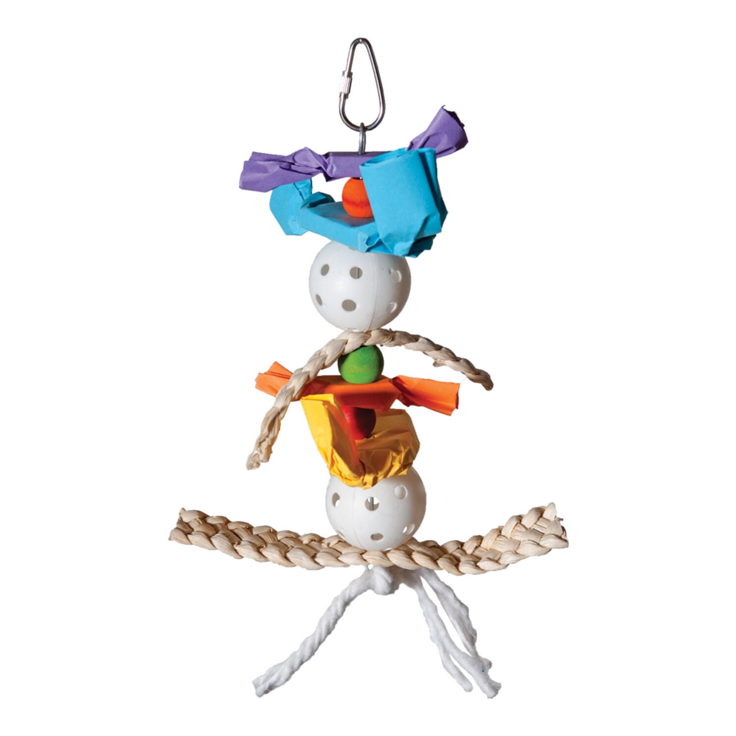 Caitec Featherland Paradise Husker Candy Crunch Bird Toy &ndash; Medium