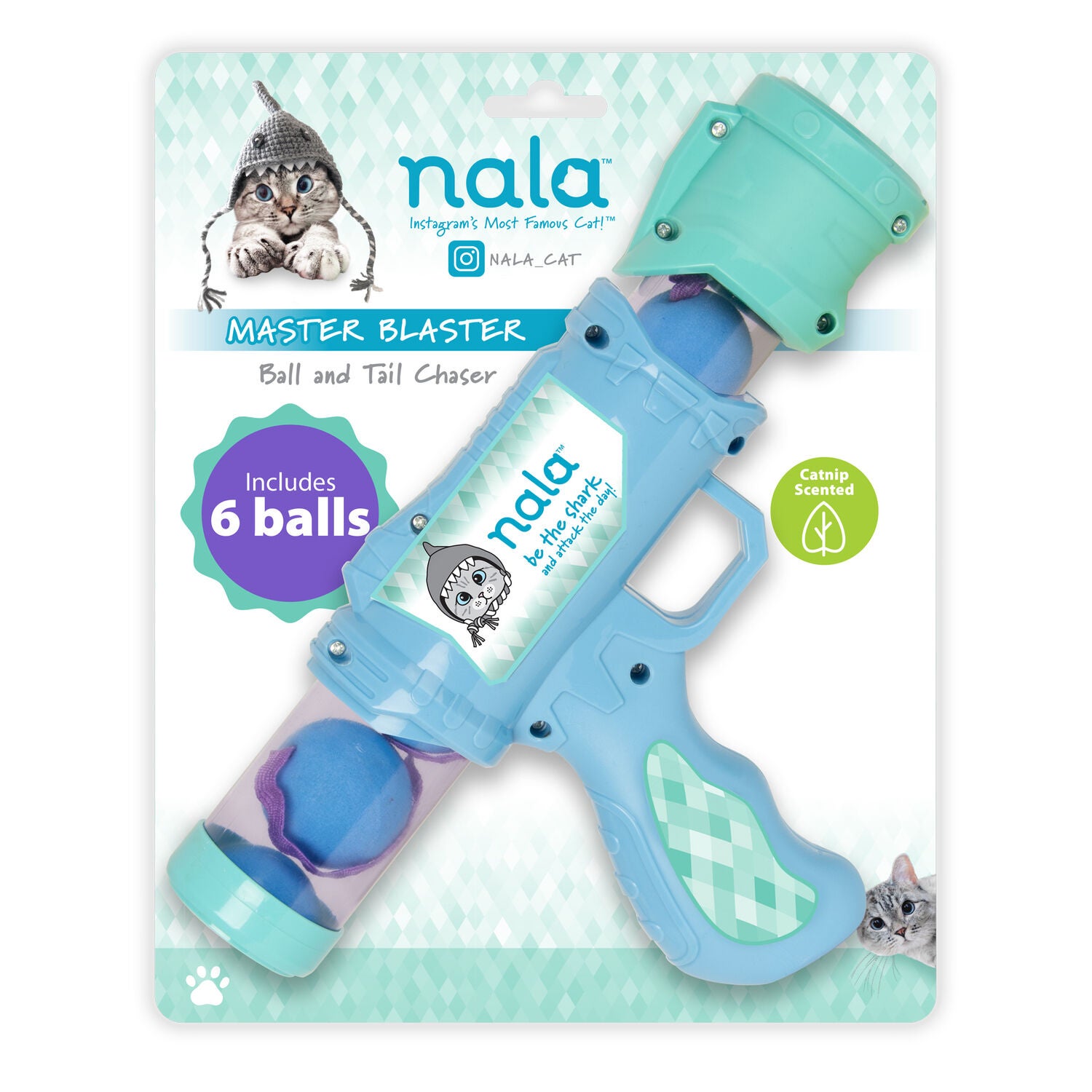 Nala Master Blaster Interactive Ball Launcher Cat Toy