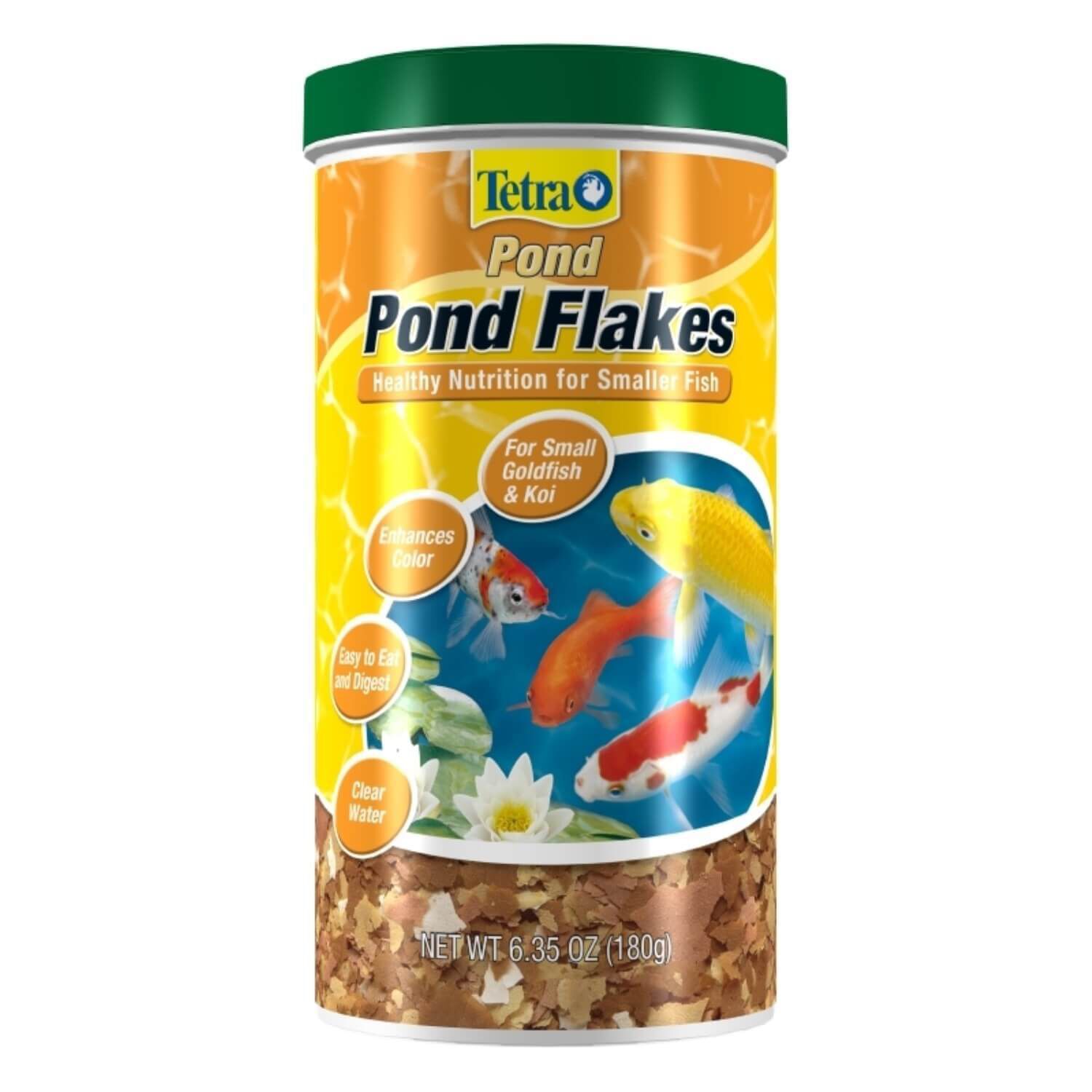 Tetra Pond Pond Flakes Fish Food, 6.35-Ozs