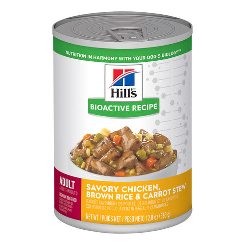 Adult Savory Chicken, Brown Rice & Carrot Stew Dog Food